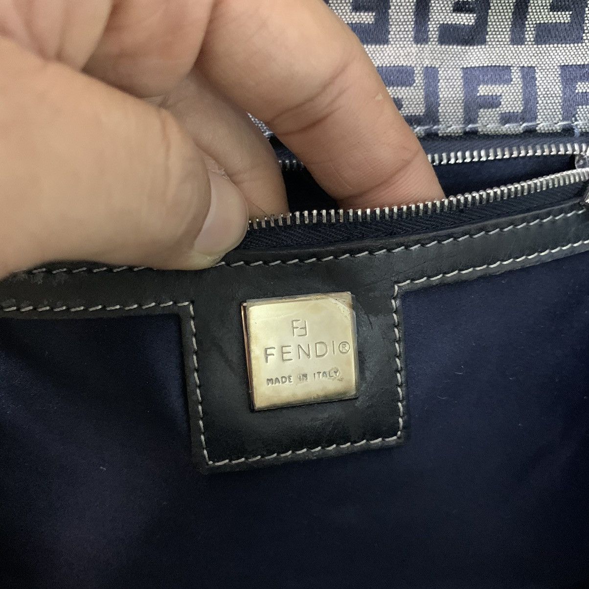 Fendi Zucchino Shoulder Bag