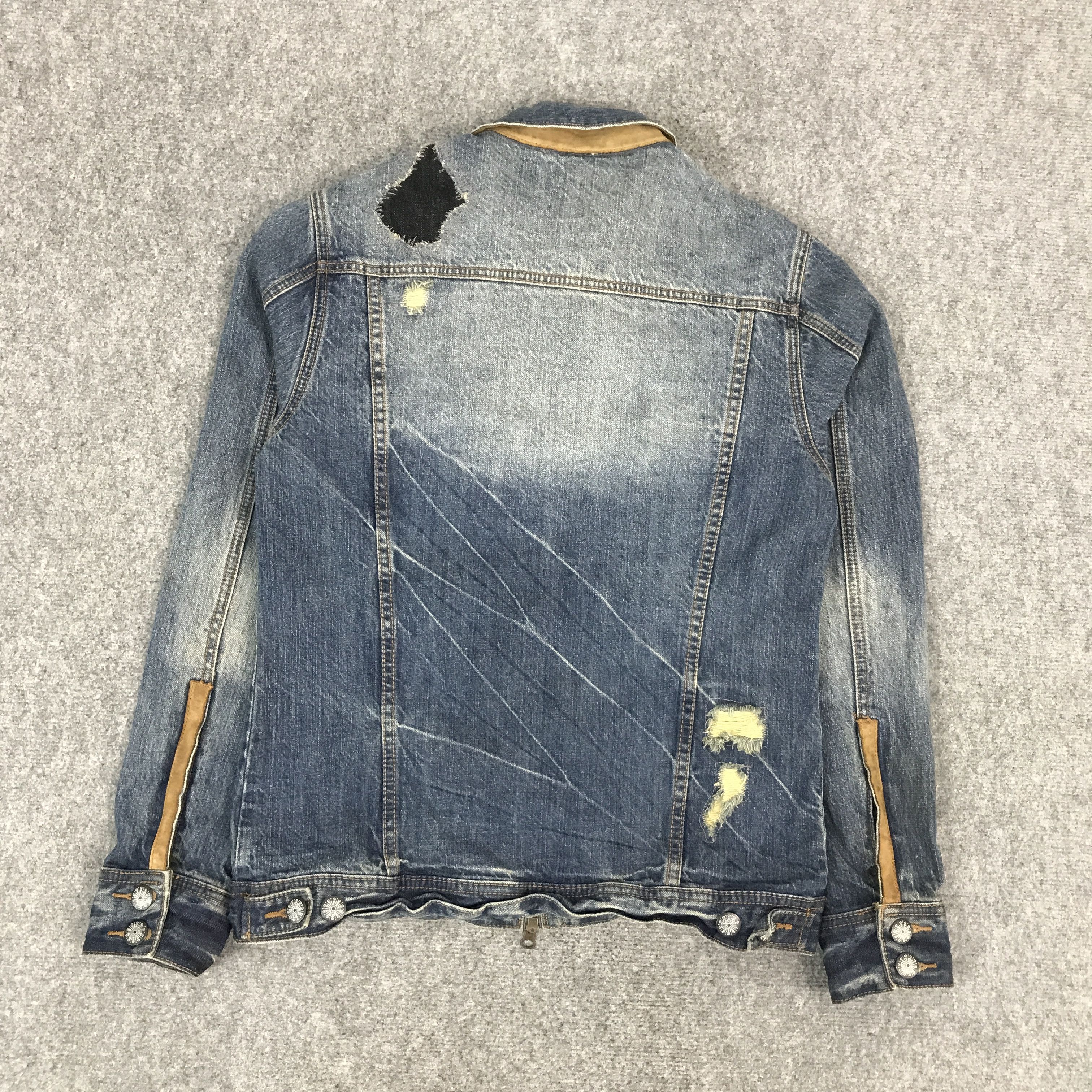 Japanese Brand URBANCRAFT DENIM ZIPPER JACKET Size US L / EU 52-54 / 3 - 2 Thumbnail
