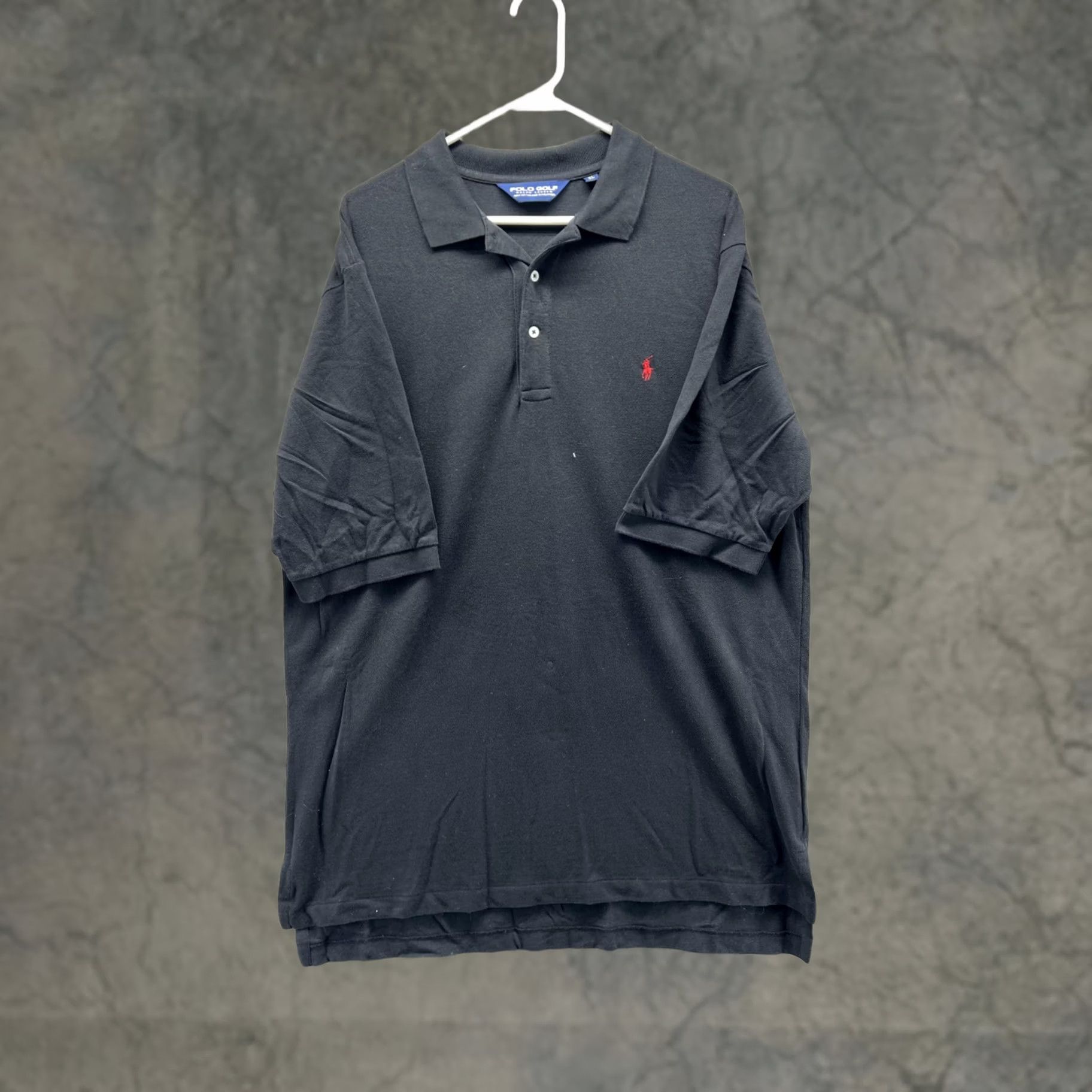 Polo Ralph Lauren Polo Ralph Lauren Polo Shirt Mens XL Black Pony Logo Golf Vintage 2000s Polo Shirt Size US XL / EU 56 / 4 - 1 Thumbnail