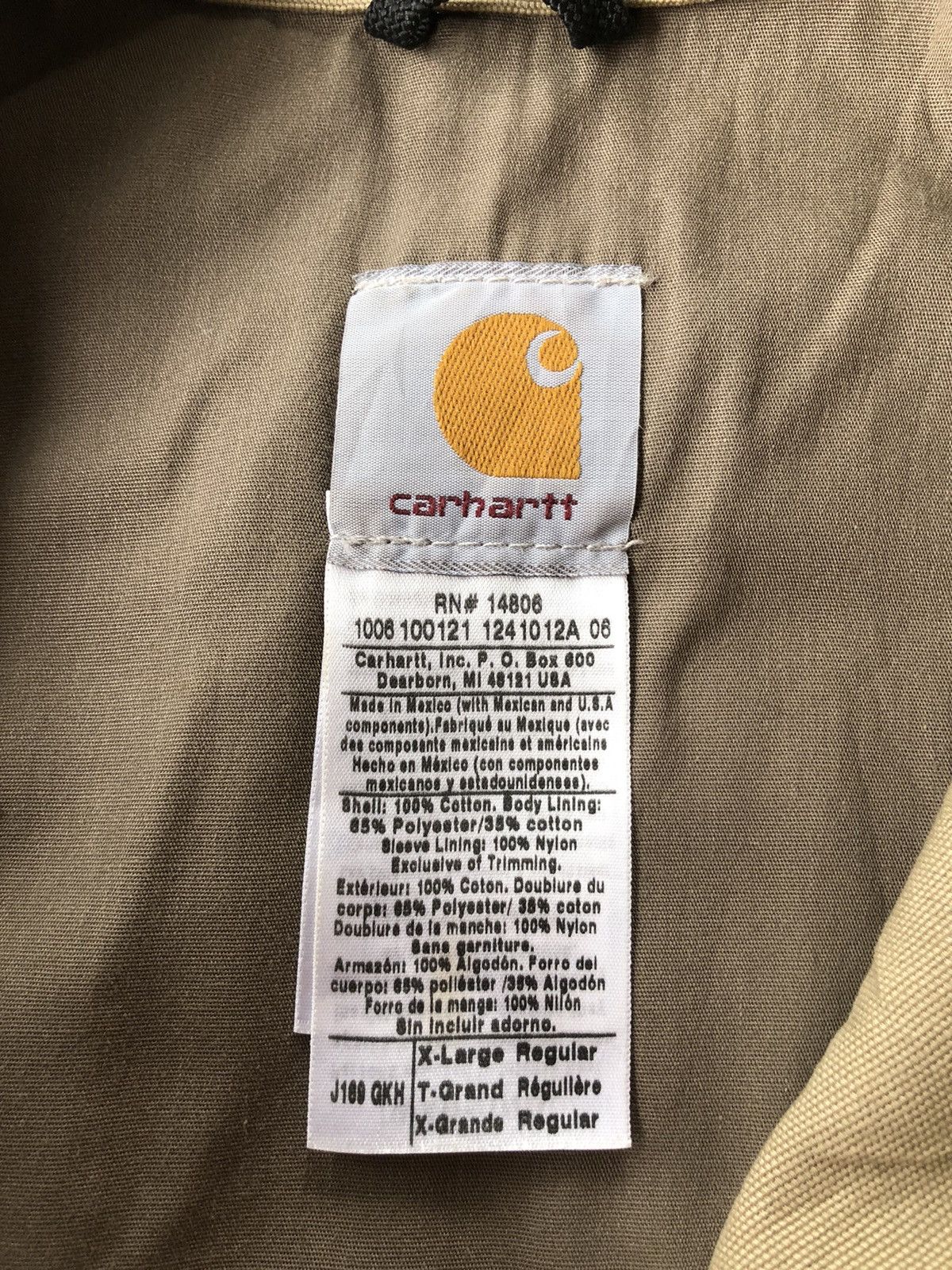 Carhartt × Carhartt Wip Vintage Carhartt Workwear Toyota Tundra Never Quit Jacket Size US XL / EU 56 / 4 - 16 Thumbnail