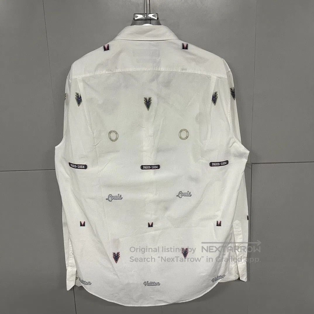 Louis Vuitton louis vuitton long sleeve logo shirt XXL. Size US XXL / EU 58 / 5 - 4 Thumbnail