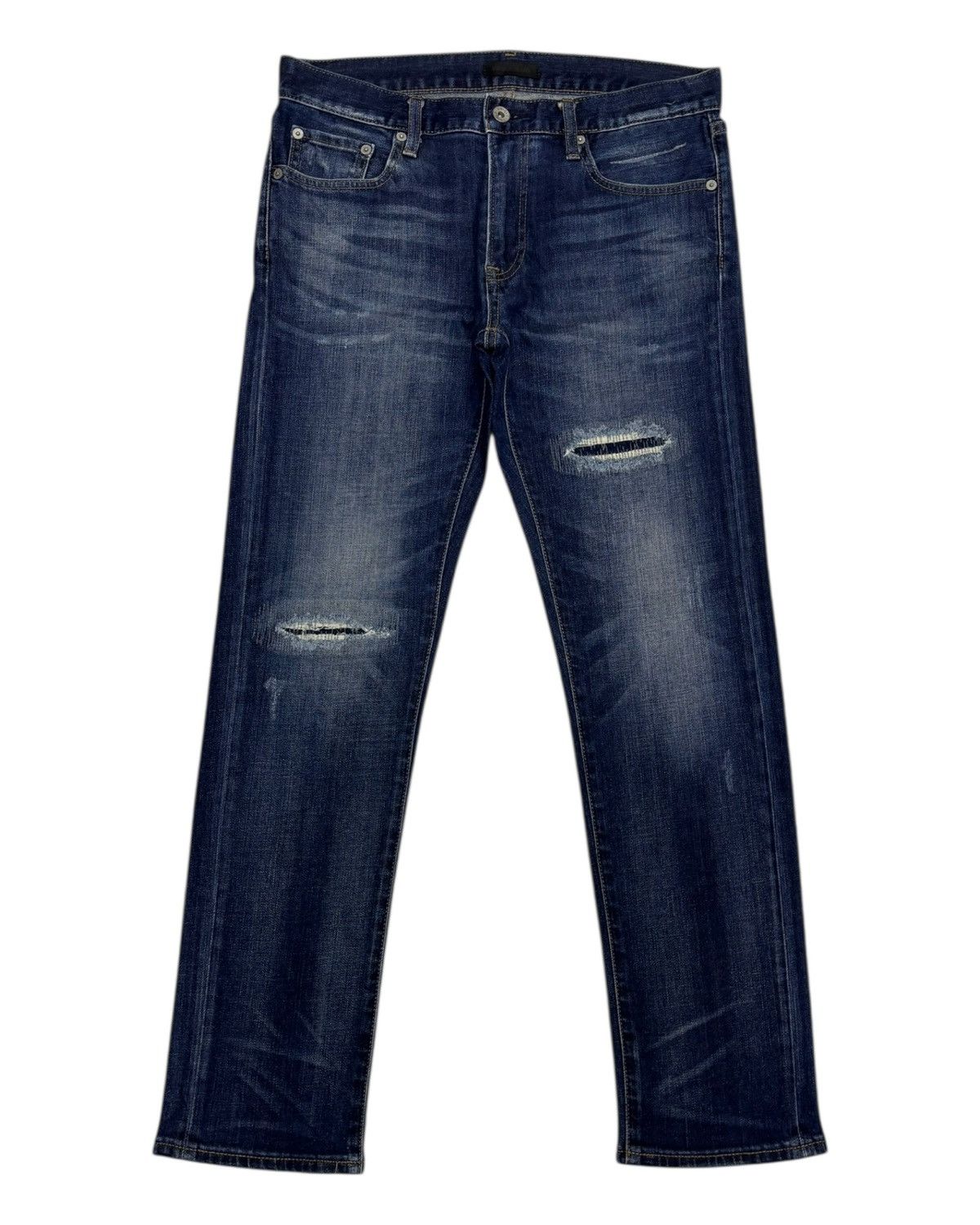 Jean × Undercover × Uniqlo Vintage Distressed Jeans Uniqlo Undercover Style Design Jean Size US 32 / EU 48 - 7 Thumbnail