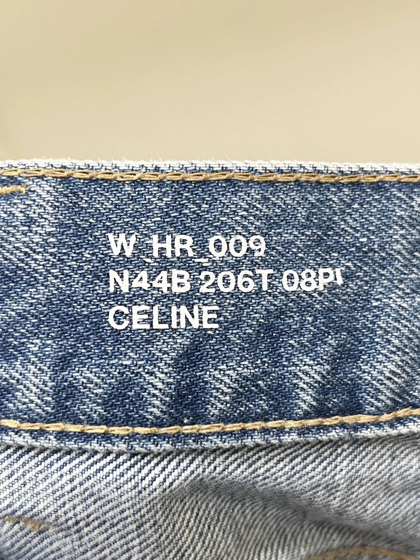Celine Celine Women's 28 Blue Jeans Washed Tag Faded Size 28" / US 6 / IT 42 - 3 Thumbnail