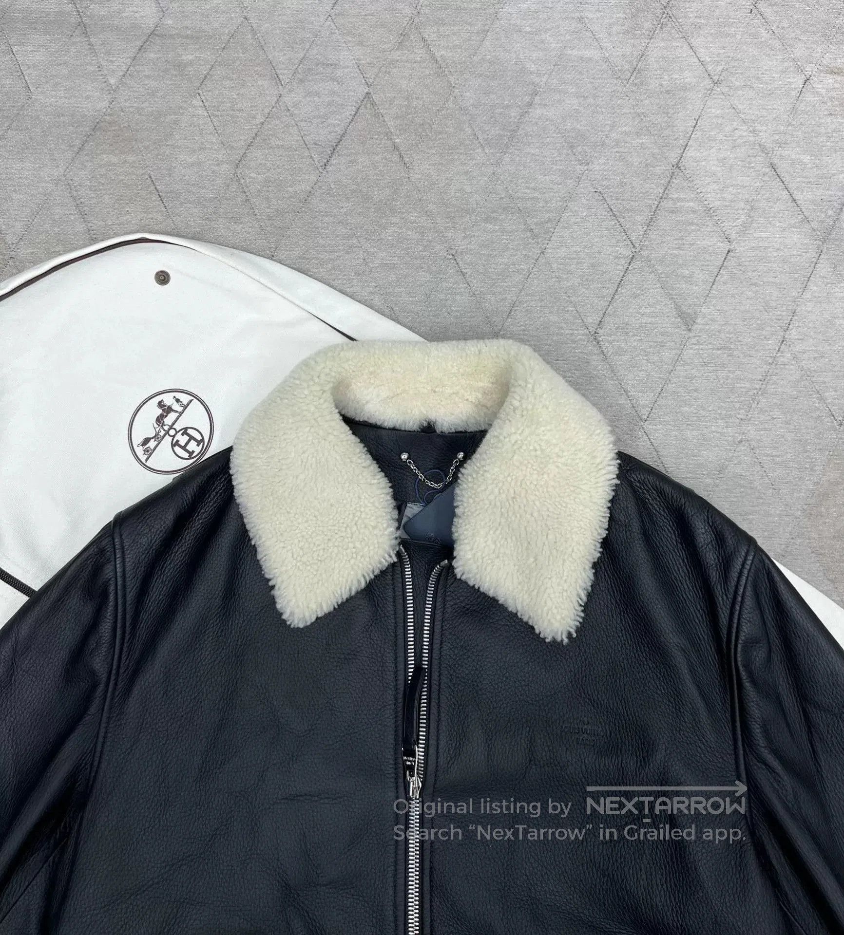 Louis Vuitton LV Deerskin Pilot Jacket Autumn Winter. Size US L / EU 52-54 / 3 - 2 Thumbnail