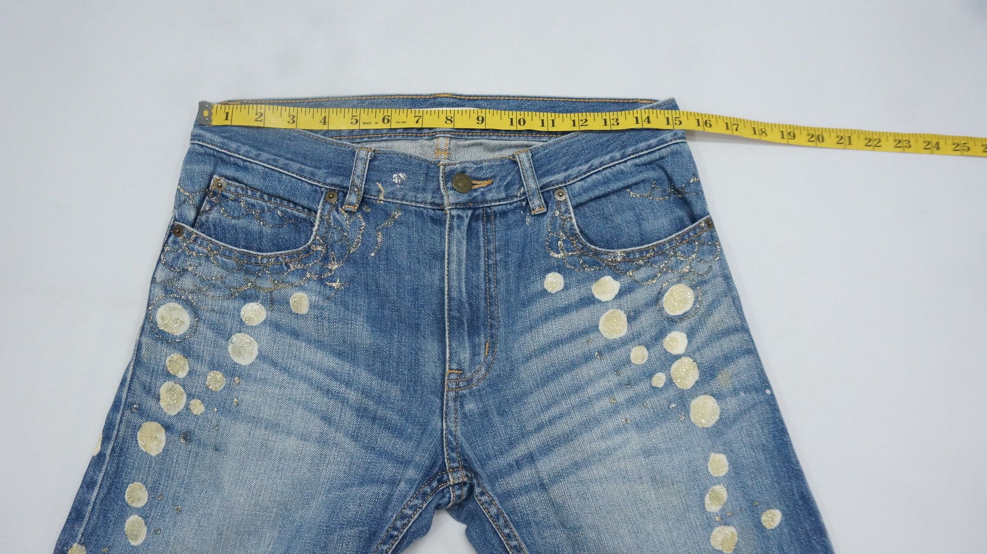Issey Miyake Rare 🔥 TSUMORI CHISATO Vintage Soft Denim Size 30" / US 8 / IT 44 - 9 Thumbnail