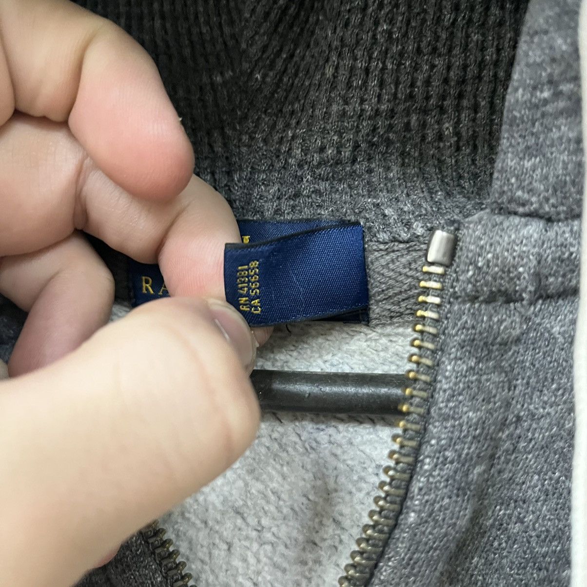 Polo Ralph Lauren Vintage Polo Ralph Lauren Zip Hoodie Y2k Size US S / EU 44-46 / 1 - 11 Thumbnail