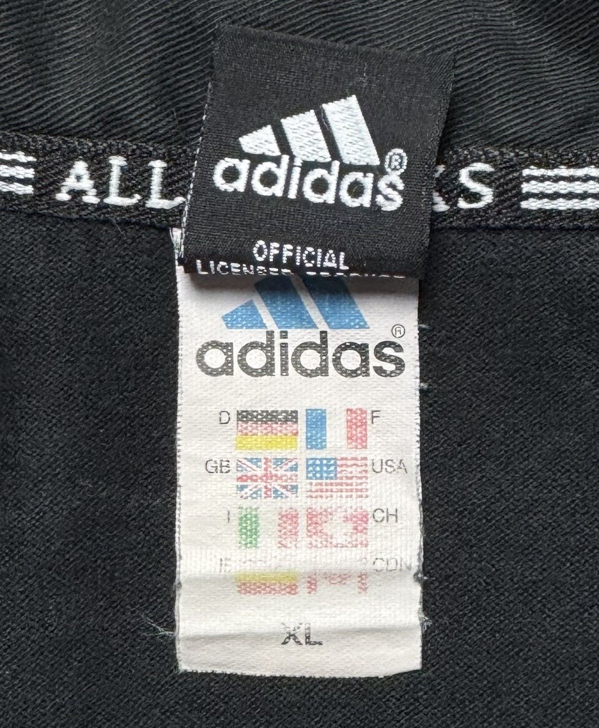 Adidas All Blacks New Zealand 2000 2001 Rugby Shirt Jersey Adidas Size US XL / EU 56 / 4 - 12 Thumbnail