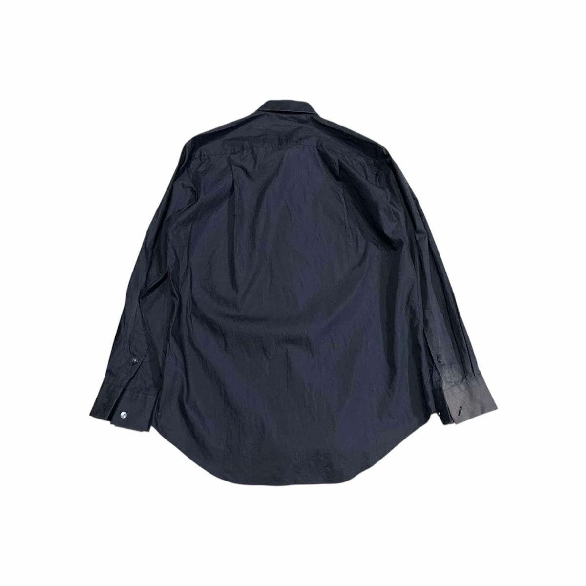 Issey Miyake × Japanese Brand × Tete Homme 🔥Y2K Vintage Kazutaka Katoh Shirt Black Goth Size US L / EU 52-54 / 3 - 10 Thumbnail