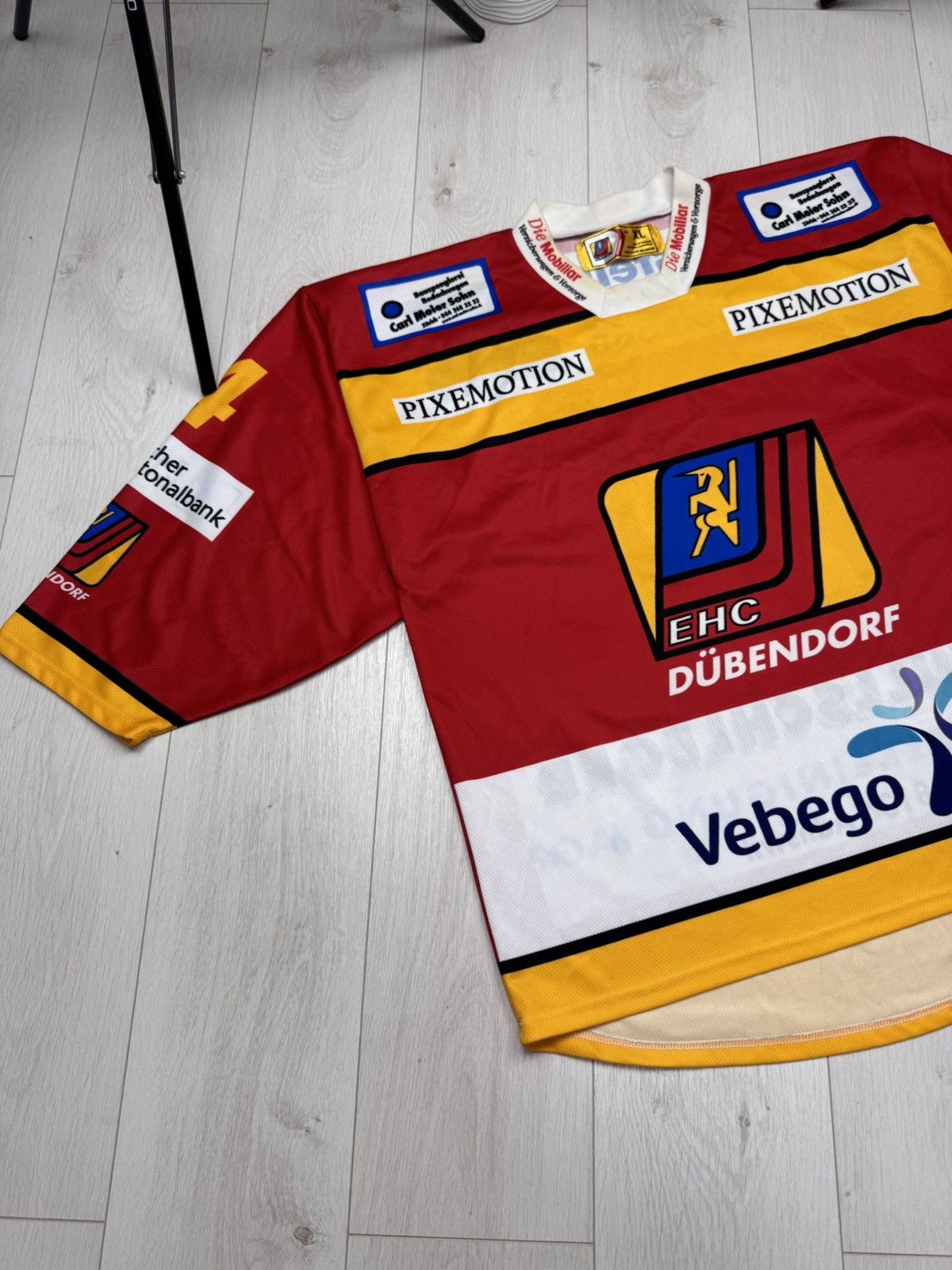 NHL OCHSNER Ehc Dubendorf #4 FRANK Swiss Hockey Jersey Size XL Size US XL / EU 56 / 4 - 2 Thumbnail