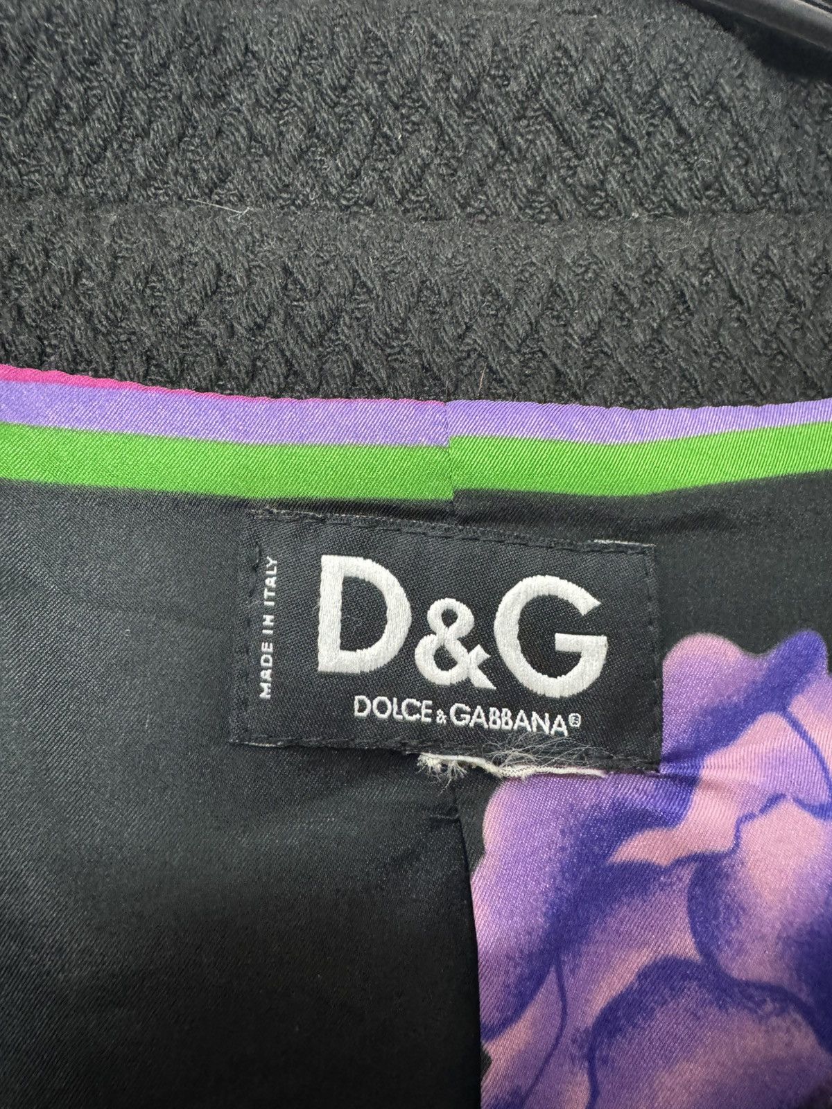 Dolce & Gabbana Dolce Gabbana Wool Coat “Floral” luxury design Made In Italy Size S / US 4 / IT 40 - 7 Thumbnail