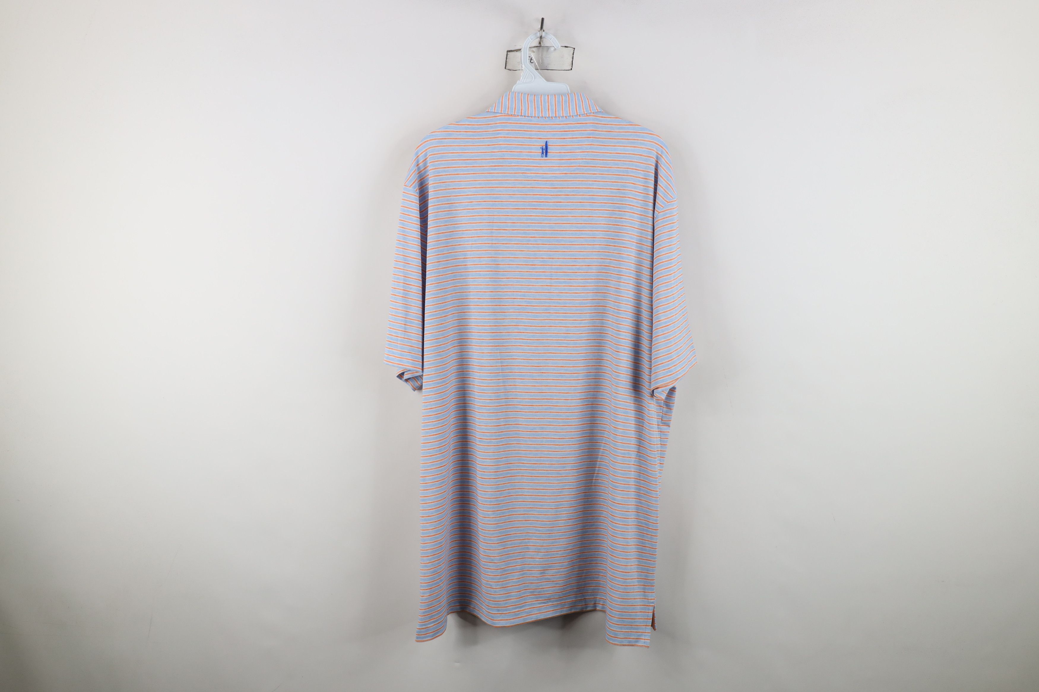 johnnie-O Johnnie O 50 Striped Color Block Collared Golf Polo Shirt Size US XL / EU 56 / 4 - 11 Thumbnail