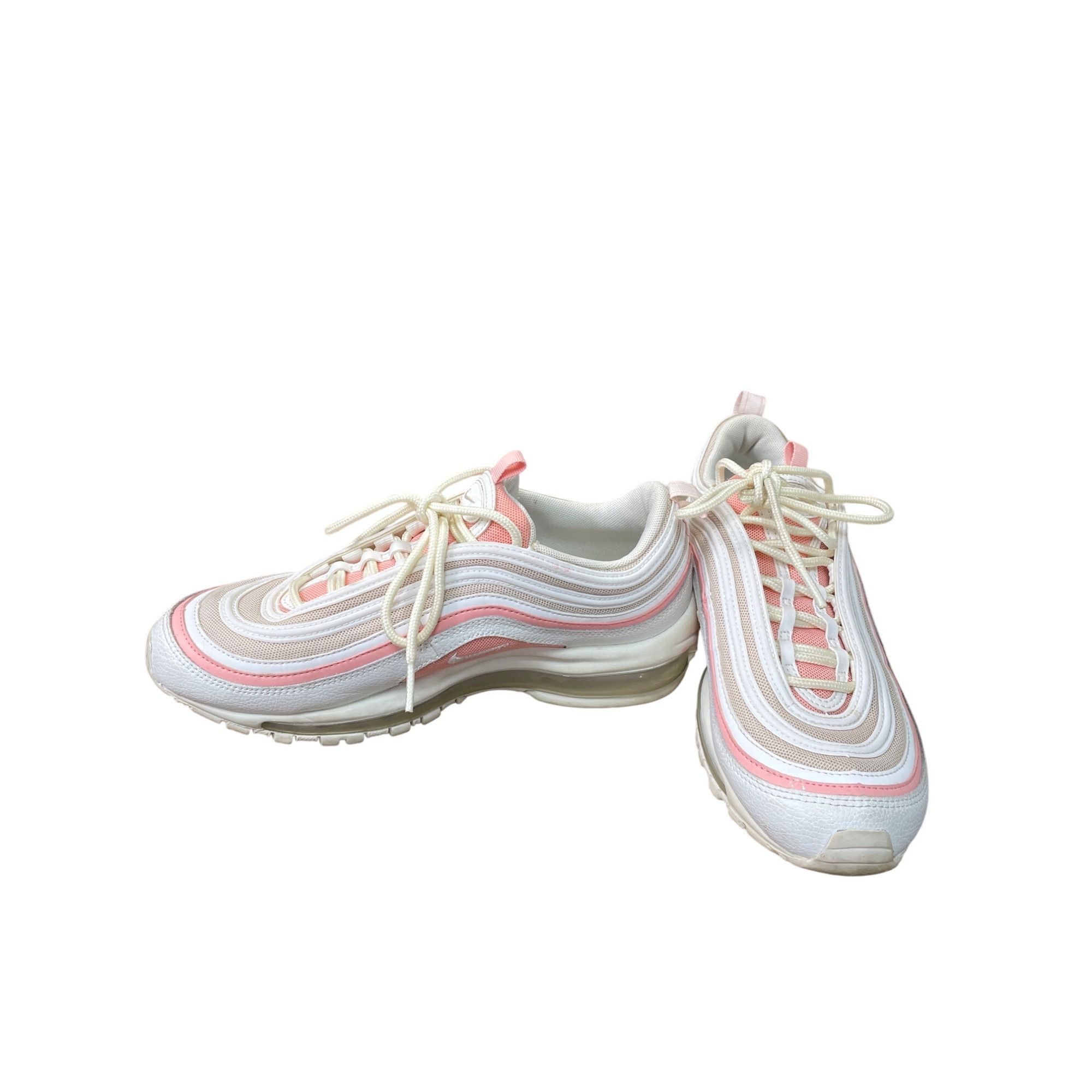 Nike Nike Air Max 97 Womens Summit White coral low top sneakers s Size US 8.5 / IT 38.5 - 2 Thumbnail