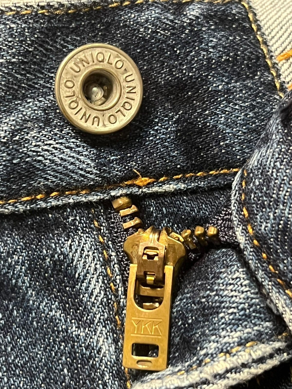 Uniqlo Vintage Uniqlo Selvedge Denim Japan - Faded Wash Jeans Size US 36 / EU 52 - 10 Thumbnail