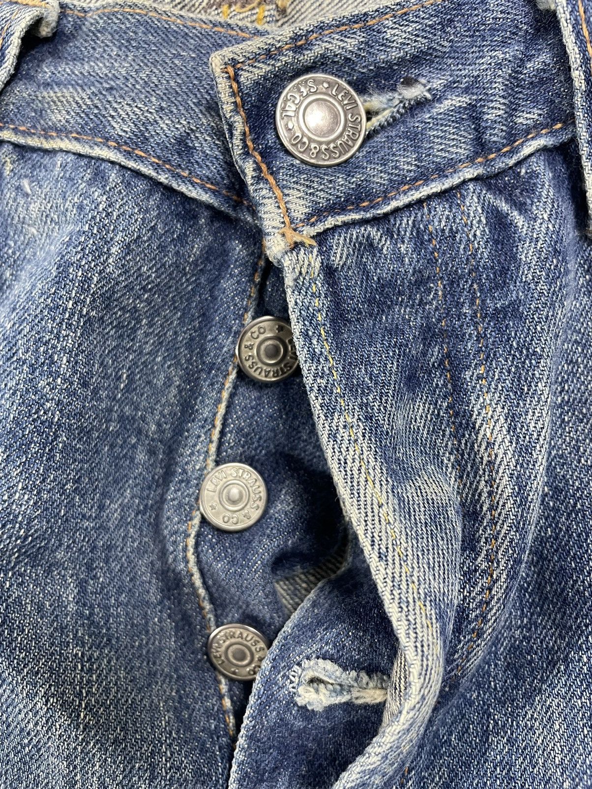 Levi's Vintage Reconstruction Levis Big E LVC Jeans Size US 30 / EU 46 - 6 Thumbnail