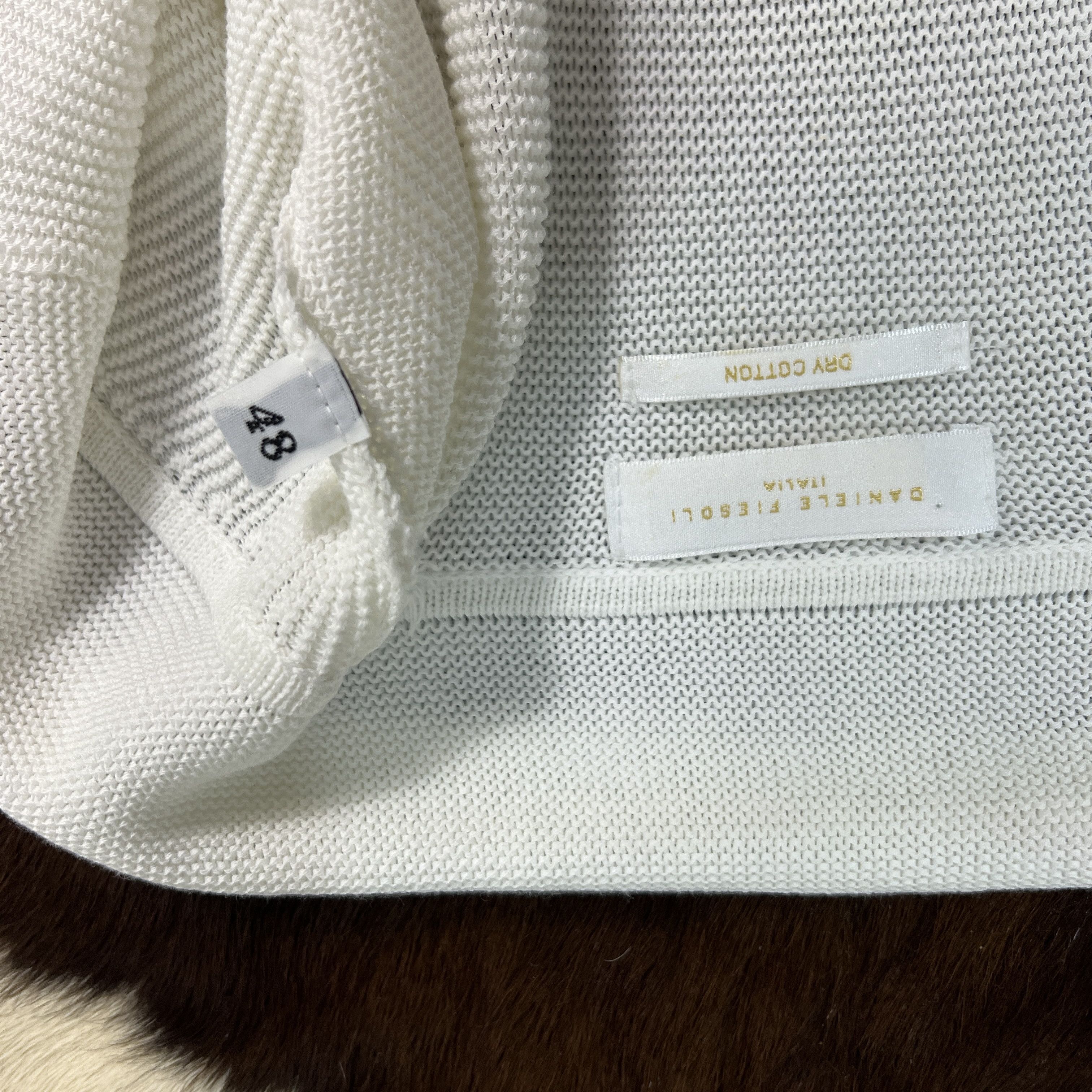 Daniele Fiesoli × Vintage Sweater jacket by Daniele Fiesoli Size M / US 6-8 / IT 42-44 - 4 Thumbnail