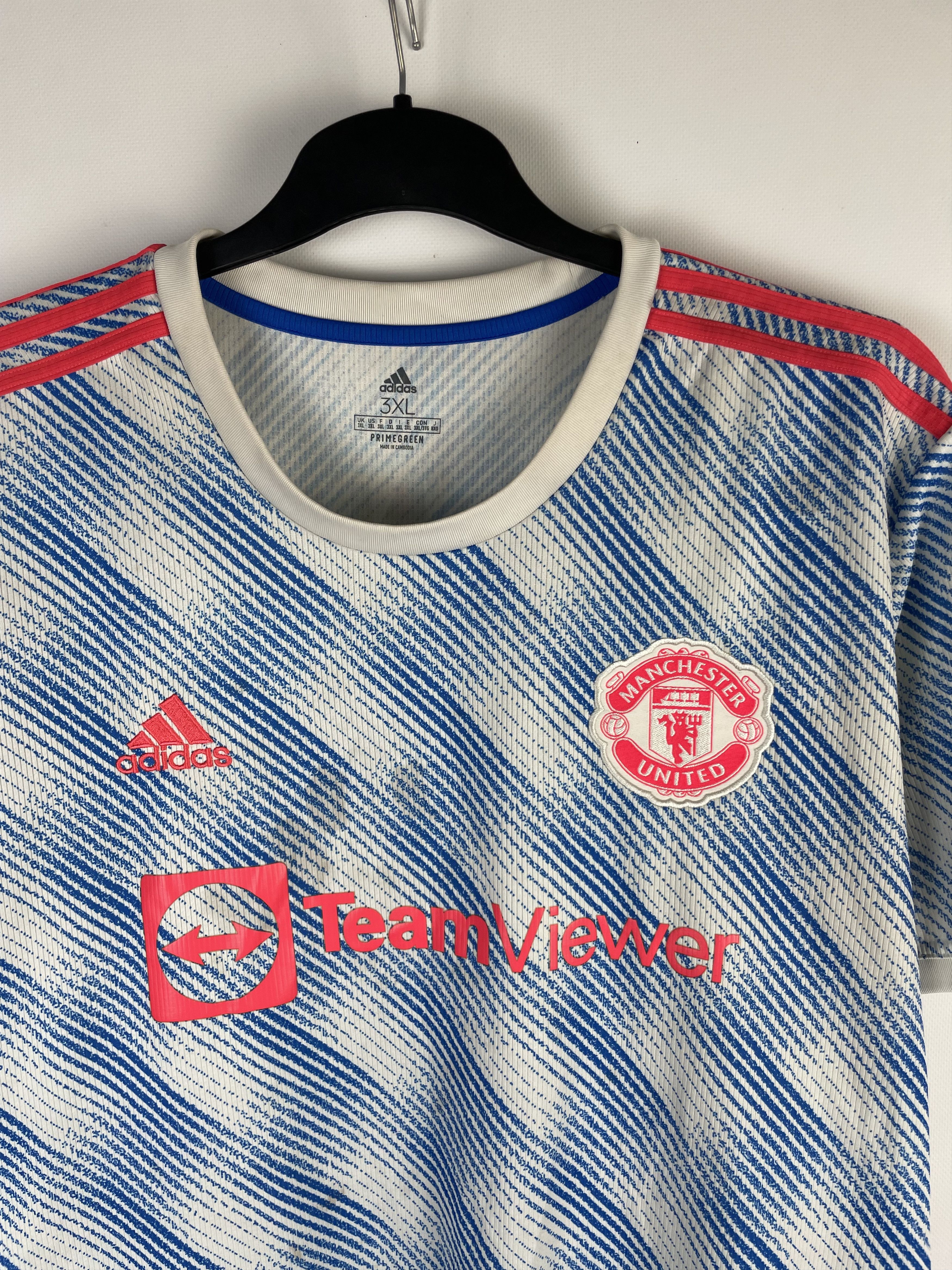 Adidas Vintage Adidas Manchester United Jersey Size US XXL / EU 58 / 5 - 4 Thumbnail