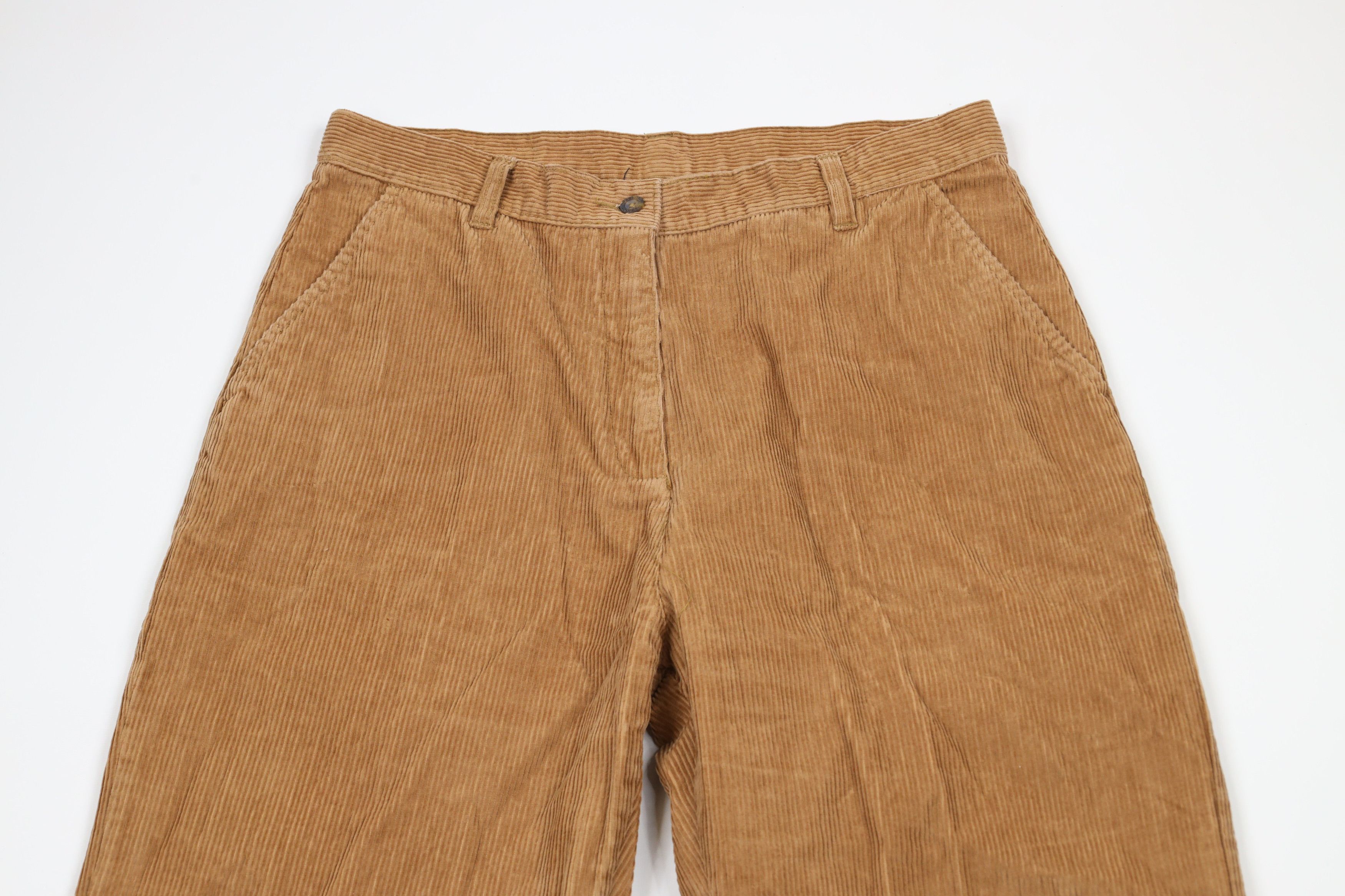 Vintage × Woolrich Woolen Mills Vintage 90s Woolrich Tapered Leg Corduroy Chino Pants Brown Size 36" / US 14 / IT 50 - 2 Thumbnail
