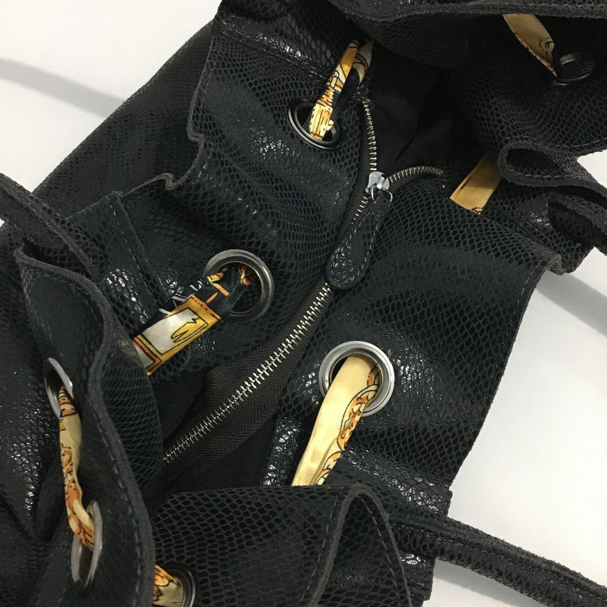 Marni Marni Big Buddha Faux Snake Skin Leather Shoulder Bag Size ONE SIZE - 14 Thumbnail