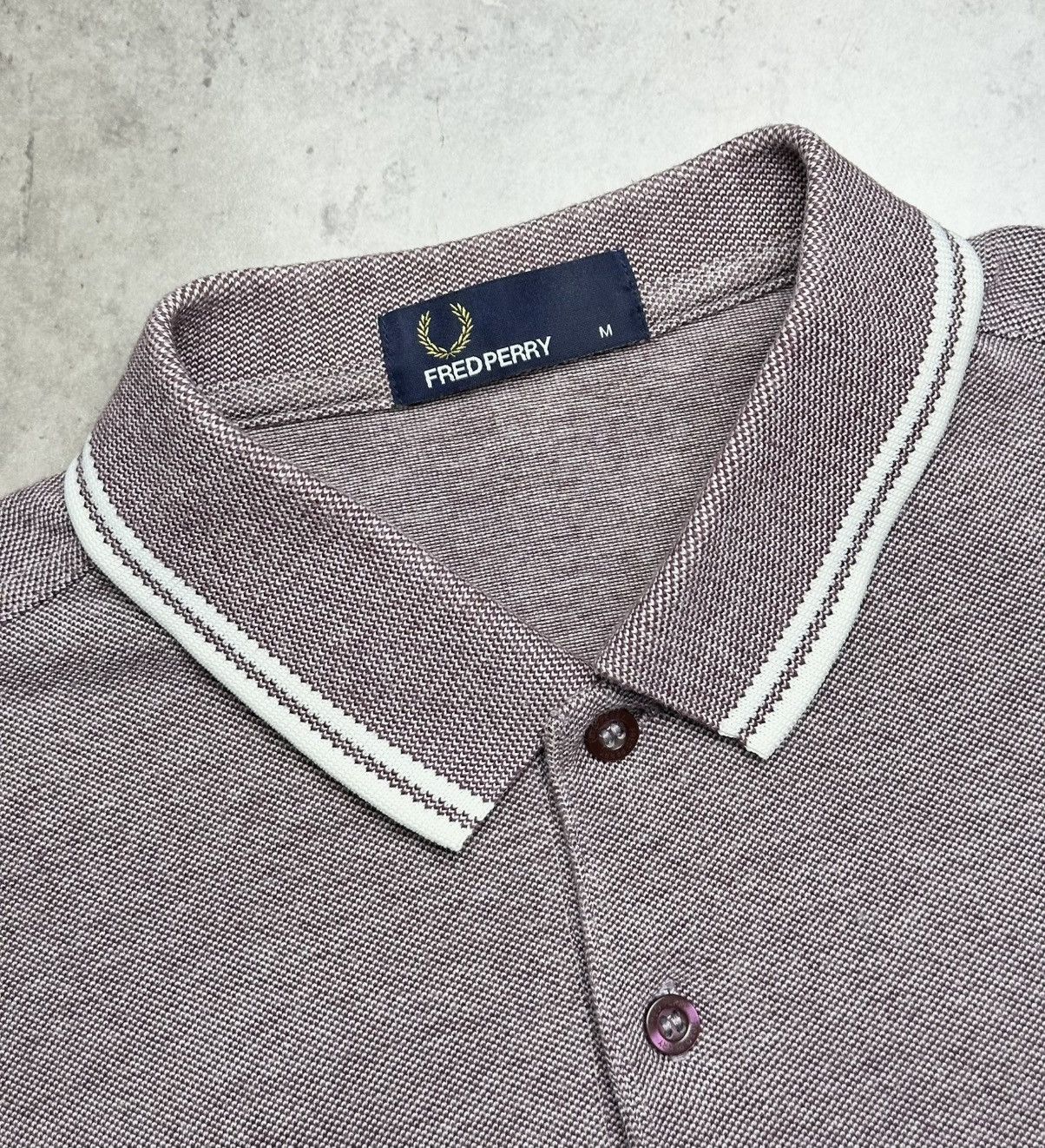 Fred Perry Fred Perry Men’s Polo T-shirt Size M Pink Twin Tipped Size US M / EU 48-50 / 2 - 5 Thumbnail