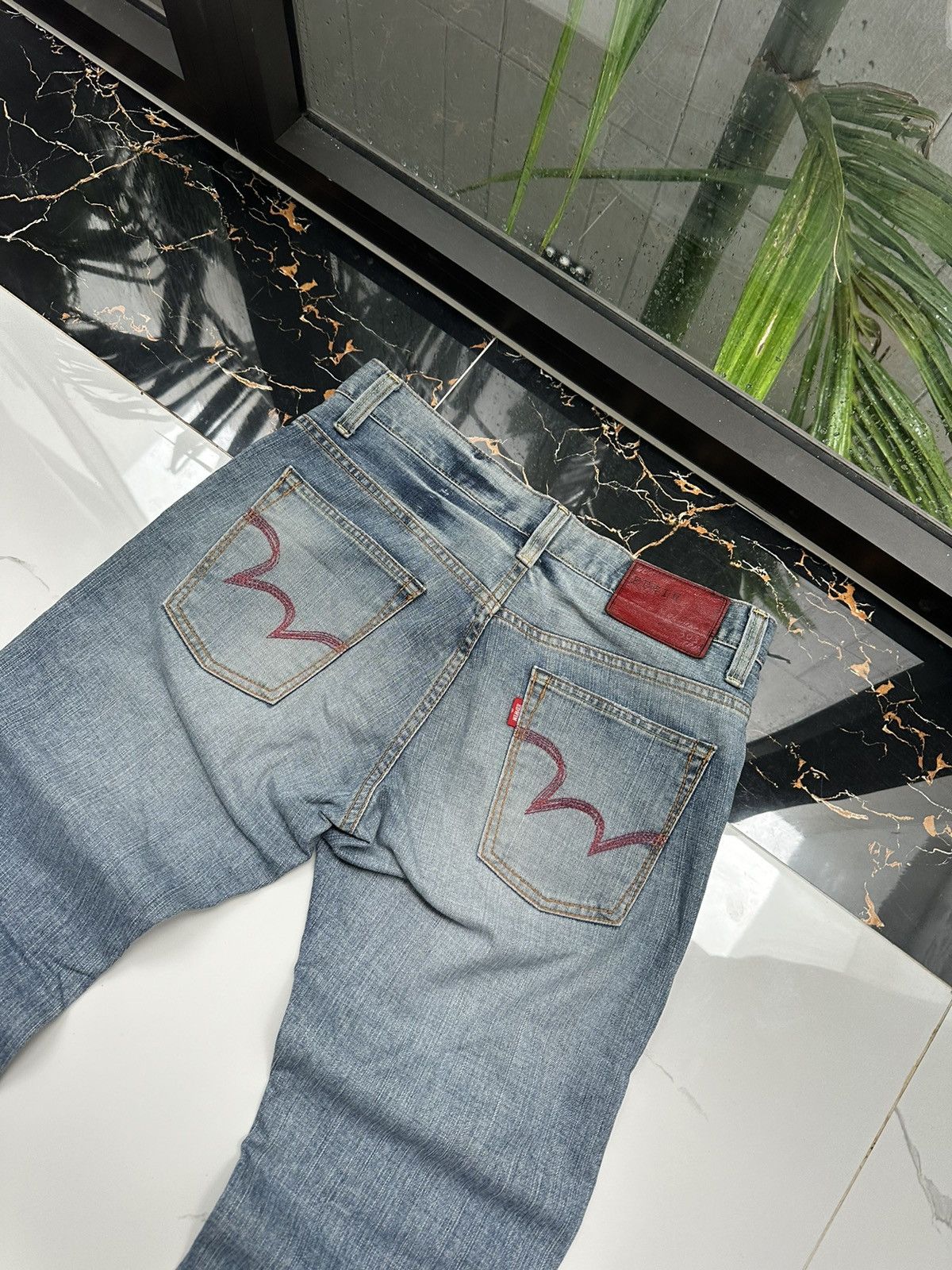 Edwin × Japanese Brand × Vintage EDWIN VINTAGE Y2K STREETWEAR JAPAN JEANS Size US 31 - 4 Thumbnail