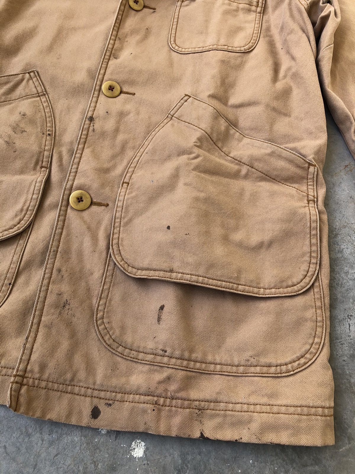 L.L. Bean LL Bean Vintage Barn Chore Lined Hunting Coat Jacket Size US M / EU 48-50 / 2 - 17 Thumbnail