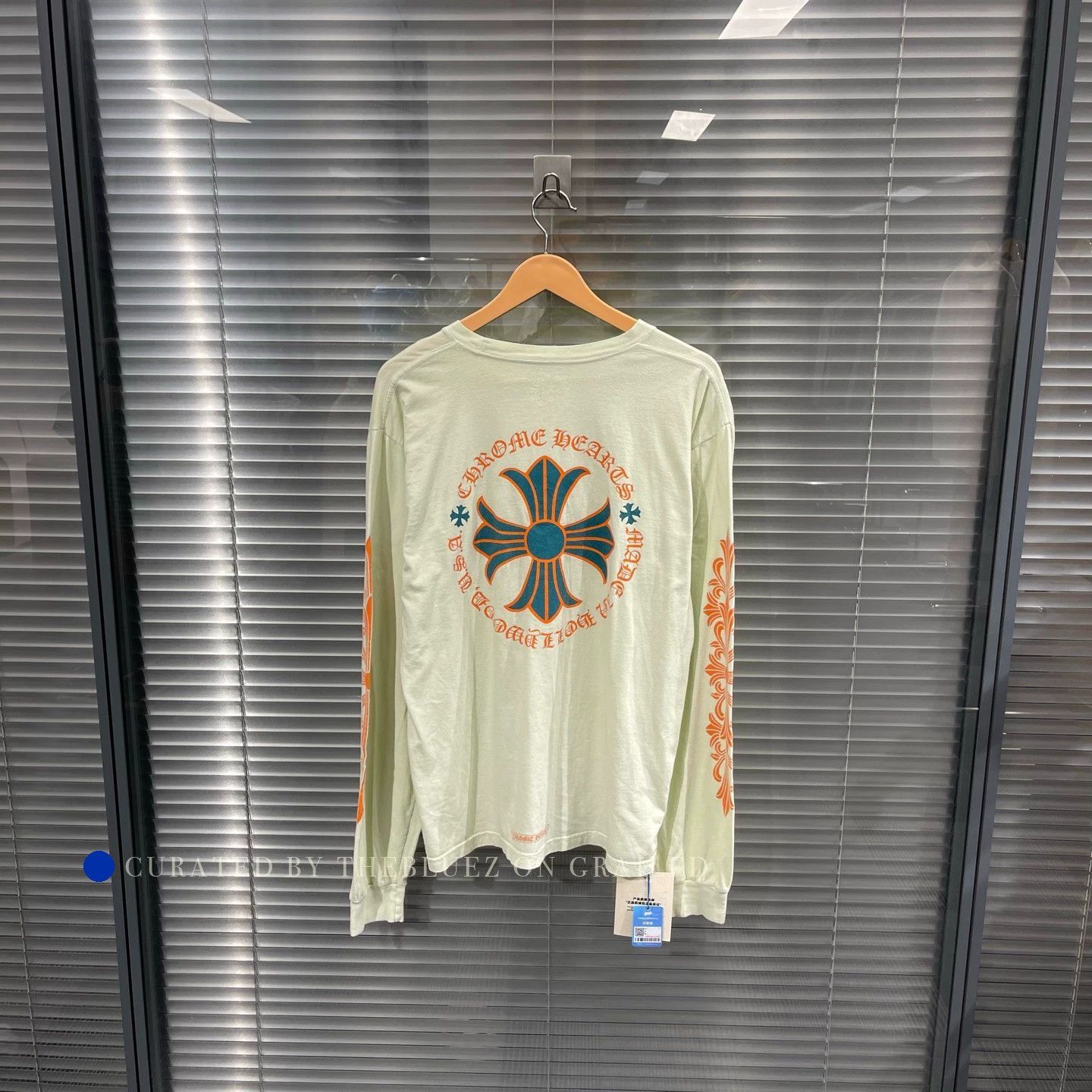 Chrome Hearts Matcha Green Long Sleeve T-Shirt Size US L / EU 52-54 / 3 - 1 Thumbnail