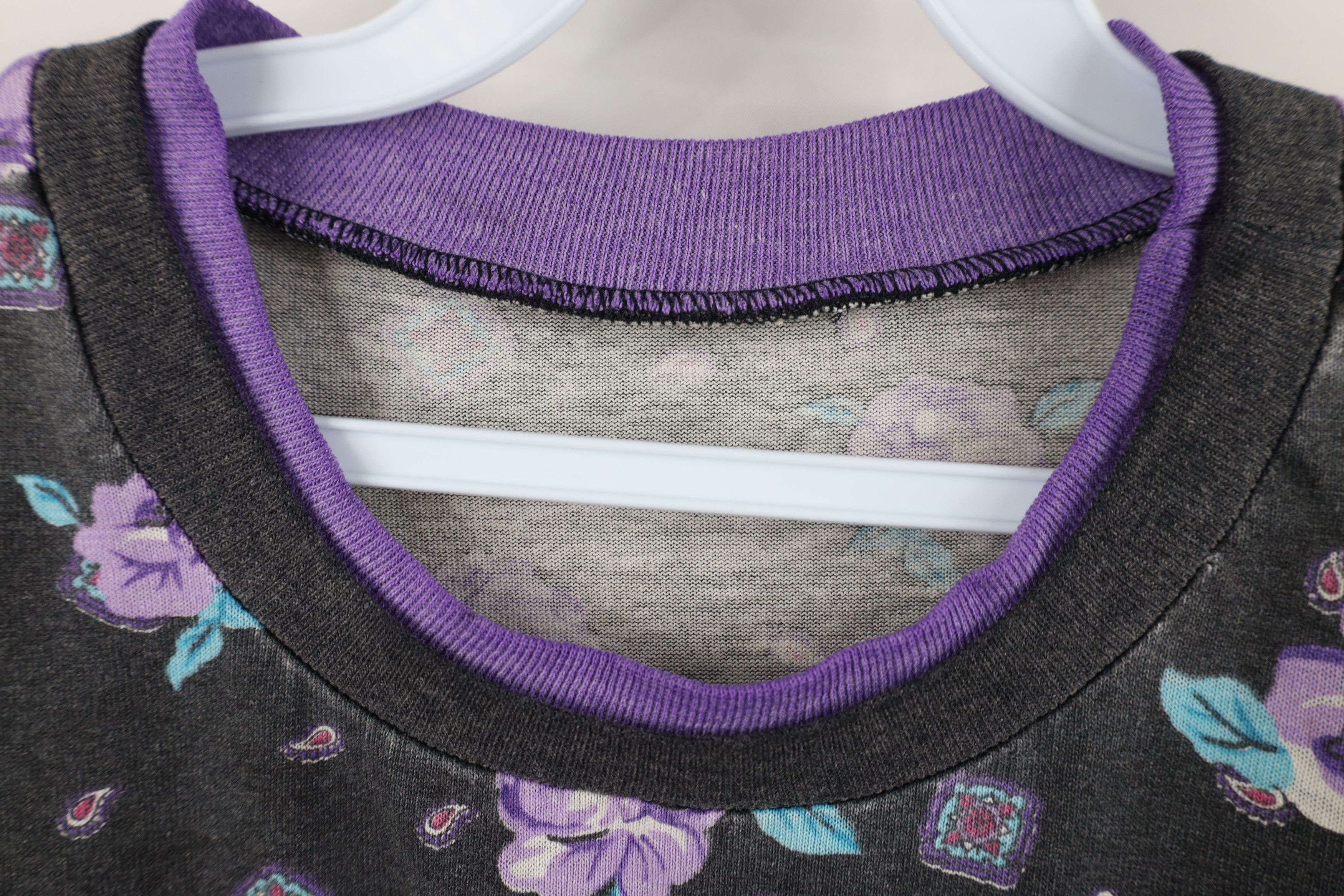 Vintage Vintage 90s Streetwear Flower All Over Print Pocket T-Shirt Size XL / US 12-14 / IT 48-50 - 5 Thumbnail