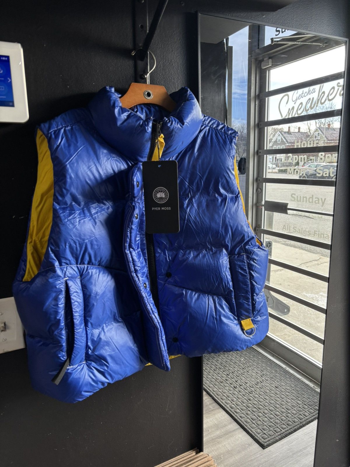Canada Goose × Pyer Moss Canada Goose CG Disc Pyer Moss vest blue Size US S / EU 44-46 / 1 - 1 Thumbnail