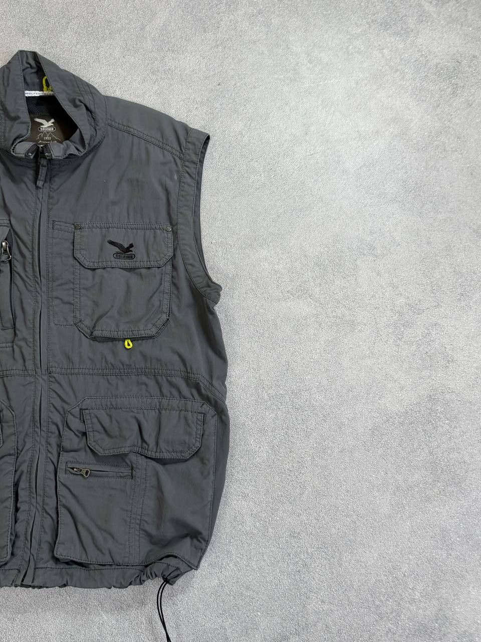 Japanese Brand vtg cropped avant-garde y2k goth opium cargo multizip vests Size US M / EU 48-50 / 2 - 6 Thumbnail