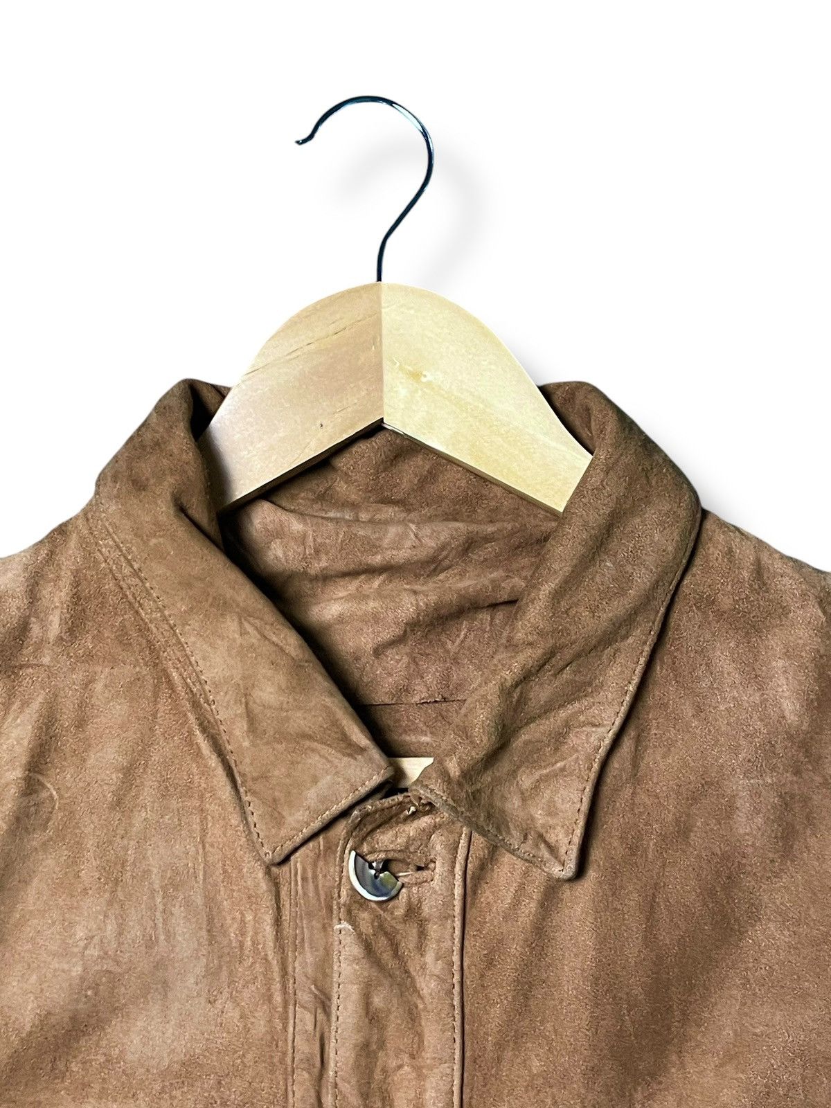 Vintage Vintage Peter Keen Leather Suede Jacket (45) Size US S / EU 44-46 / 1 - 6 Thumbnail