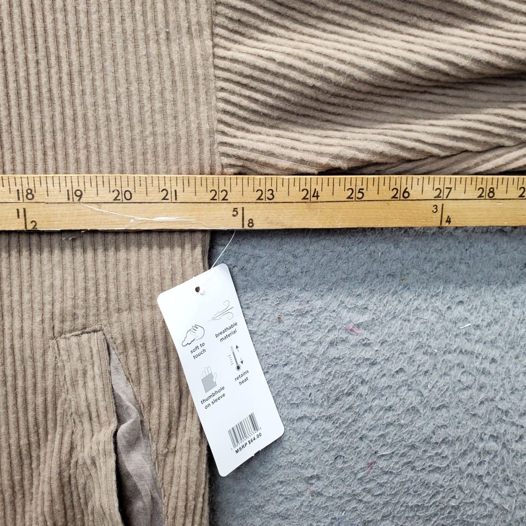 Jones New York Jones New York Sport Hoodie Womens M Brown 1/4 Zip Thumb Hole Hooded Regular Length 26.5 in Chest 22" NWT Ladies Shirt Category: Hoodie Size M / US 6-8 / IT 42-44 - 7 Thumbnail