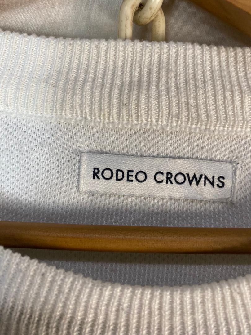 Japanese Brand Rodeo crowns spellout knit sweatshirt Size XL / US 12-14 / IT 48-50 - 5 Thumbnail