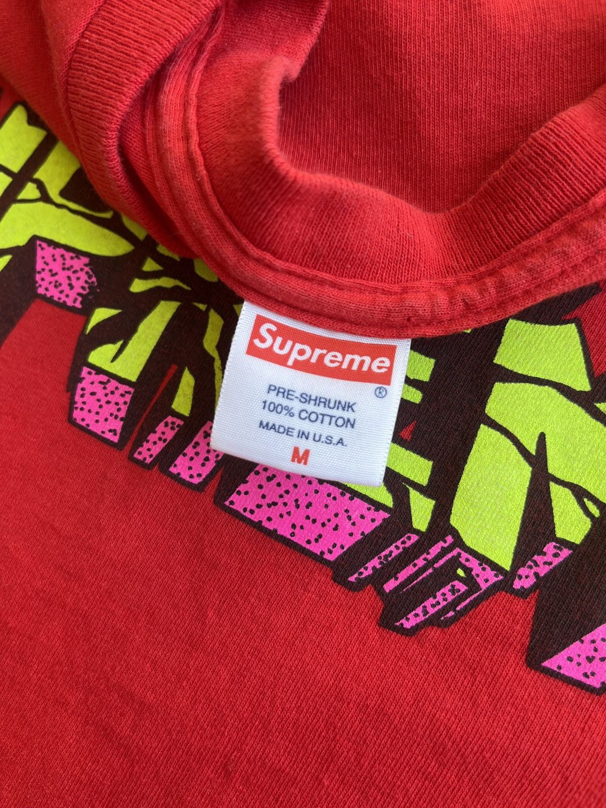 Supreme Supreme “Hulk” Smash Tee FW08 M Size US M / EU 48-50 / 2 - 9 Thumbnail
