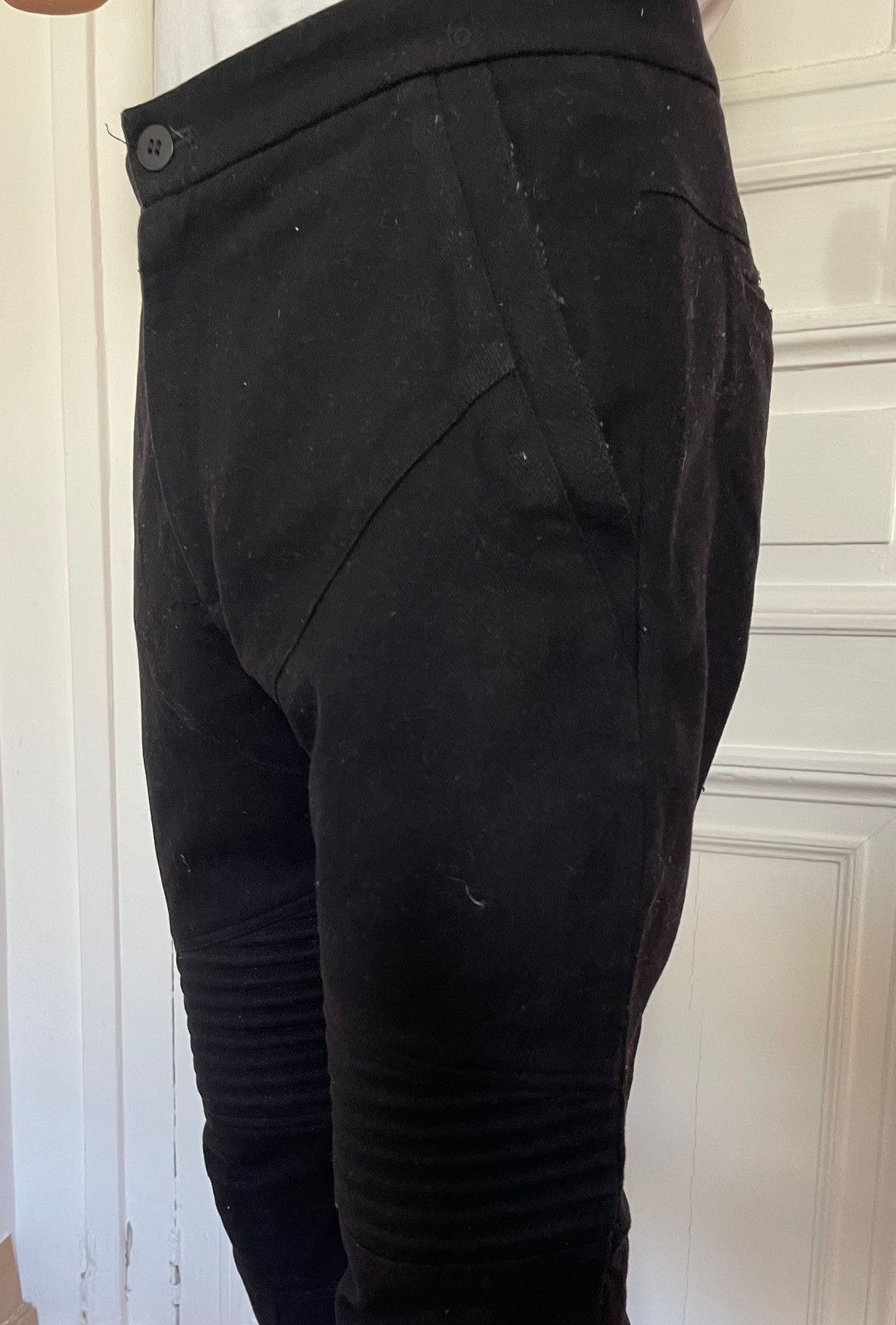 Givenchy Givenchy by Riccardo Tisci wool biker trousers Size US 34 / EU 50 - 3 Thumbnail