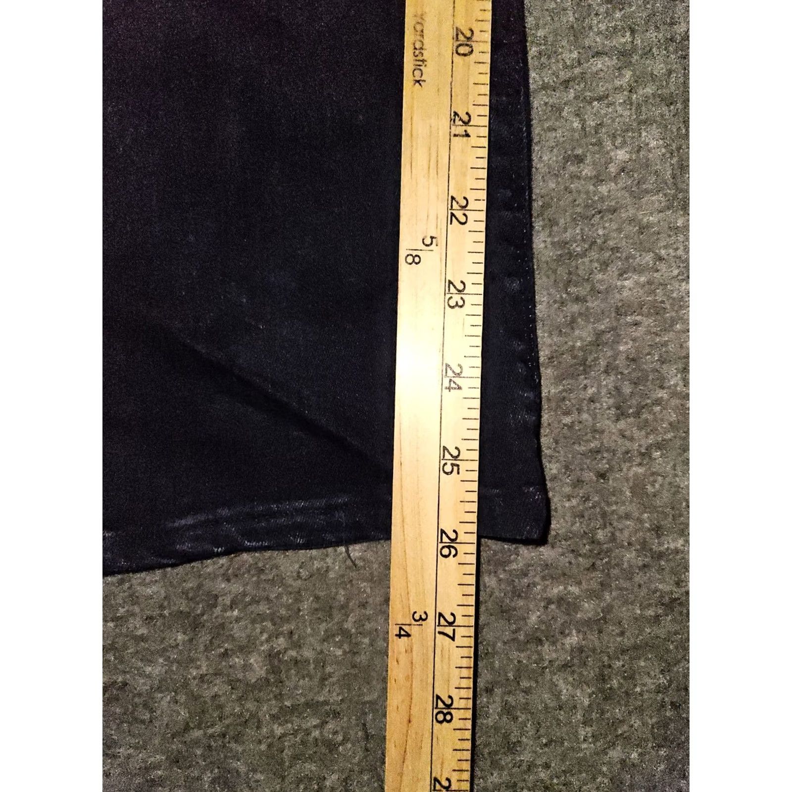 NYDJ NYDJ Barbara Bootcut Jeans Women's 10 Dark Blue Lift Tuck Stretch Preppy City Casual Denim Size 32" / US 10 / IT 46 - 6 Thumbnail