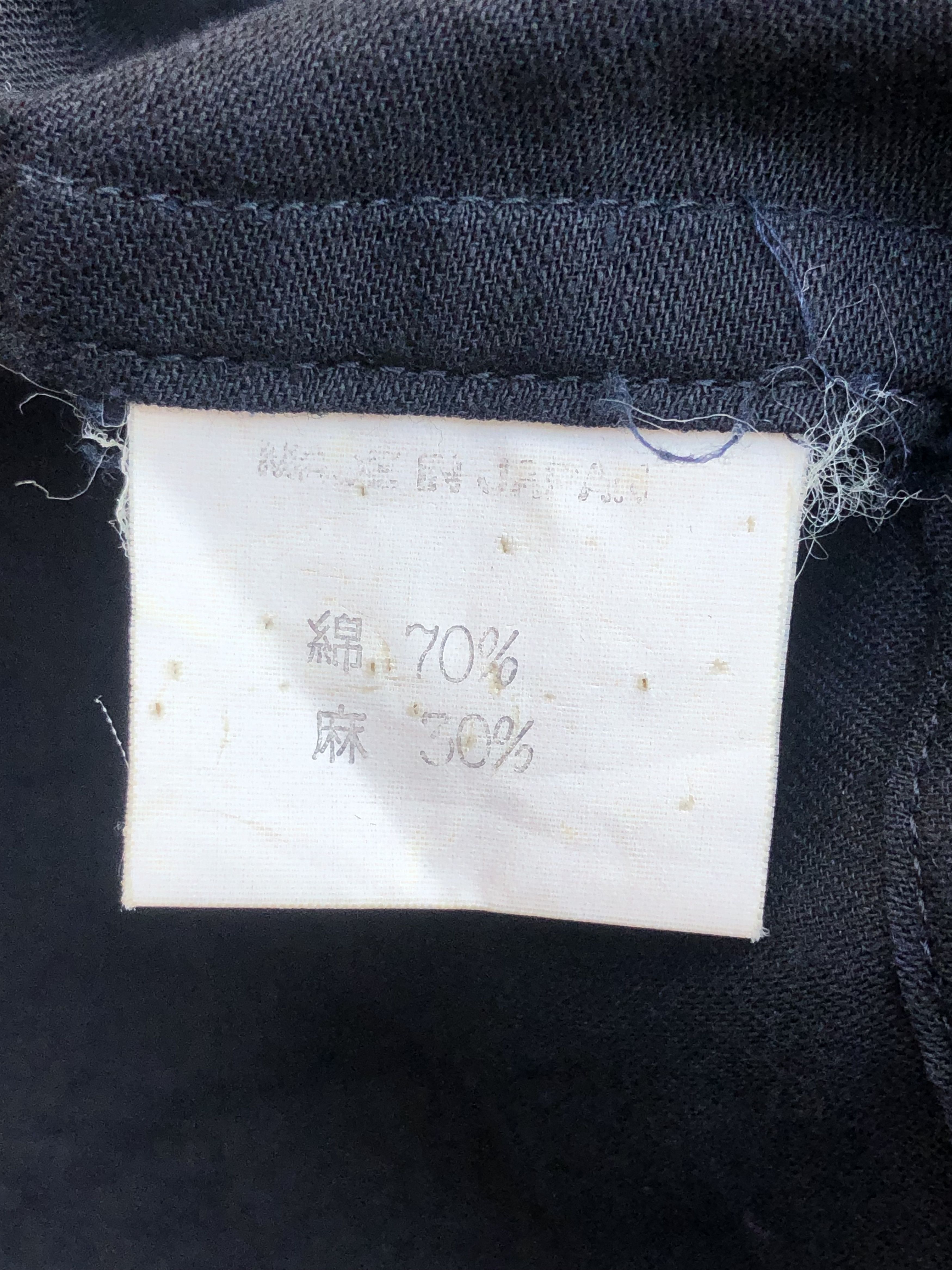 Y's Y’s by Yohji Yamamoto Double-Breasted Black Blazer – Japan Size 48R - 10 Thumbnail