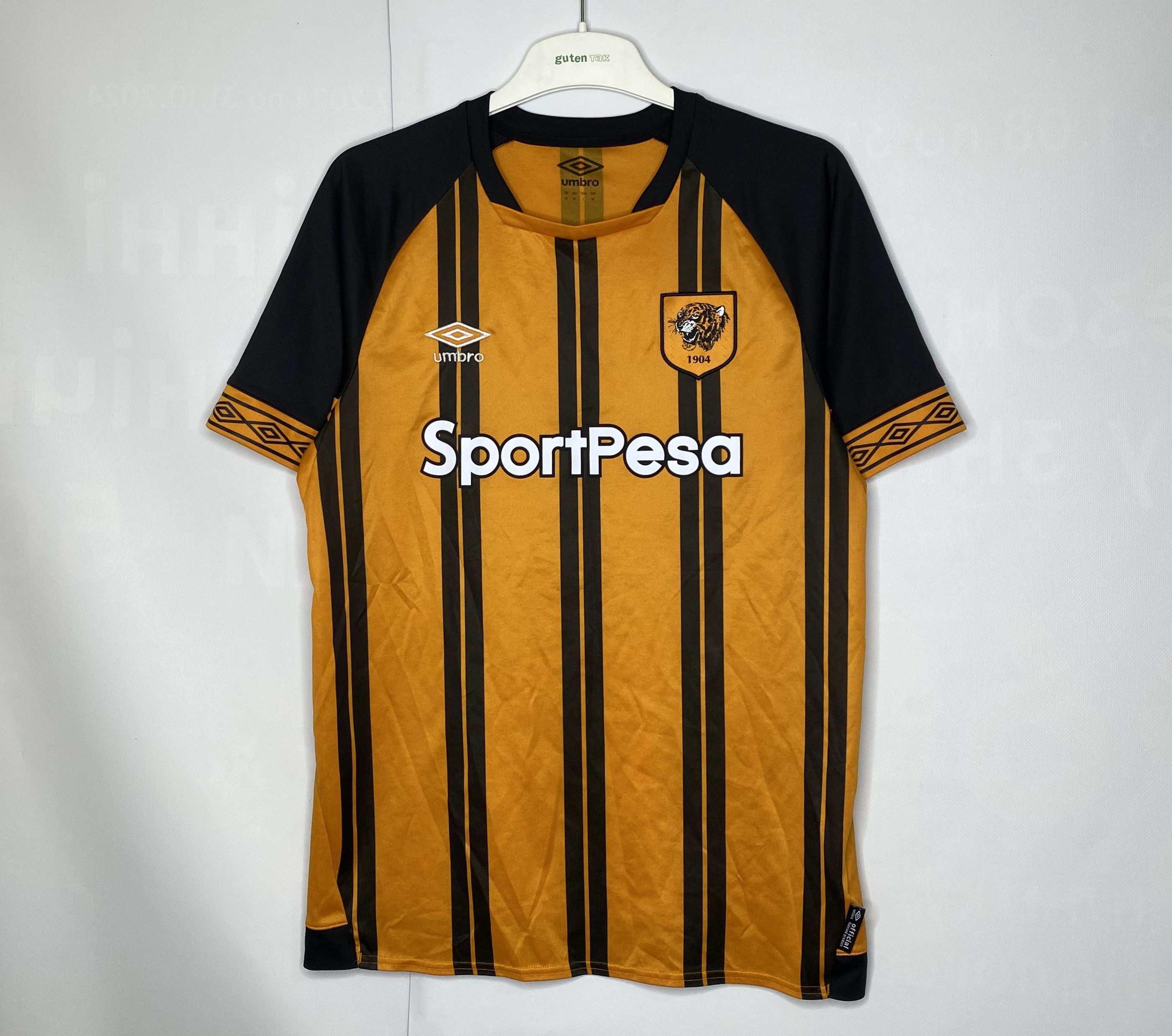 Umbro HULL CITY 2018 2019 HOME FOOTBALL SHIRT SOCCER JERSEY UMBRO Size US M / EU 48-50 / 2 - 1 Thumbnail