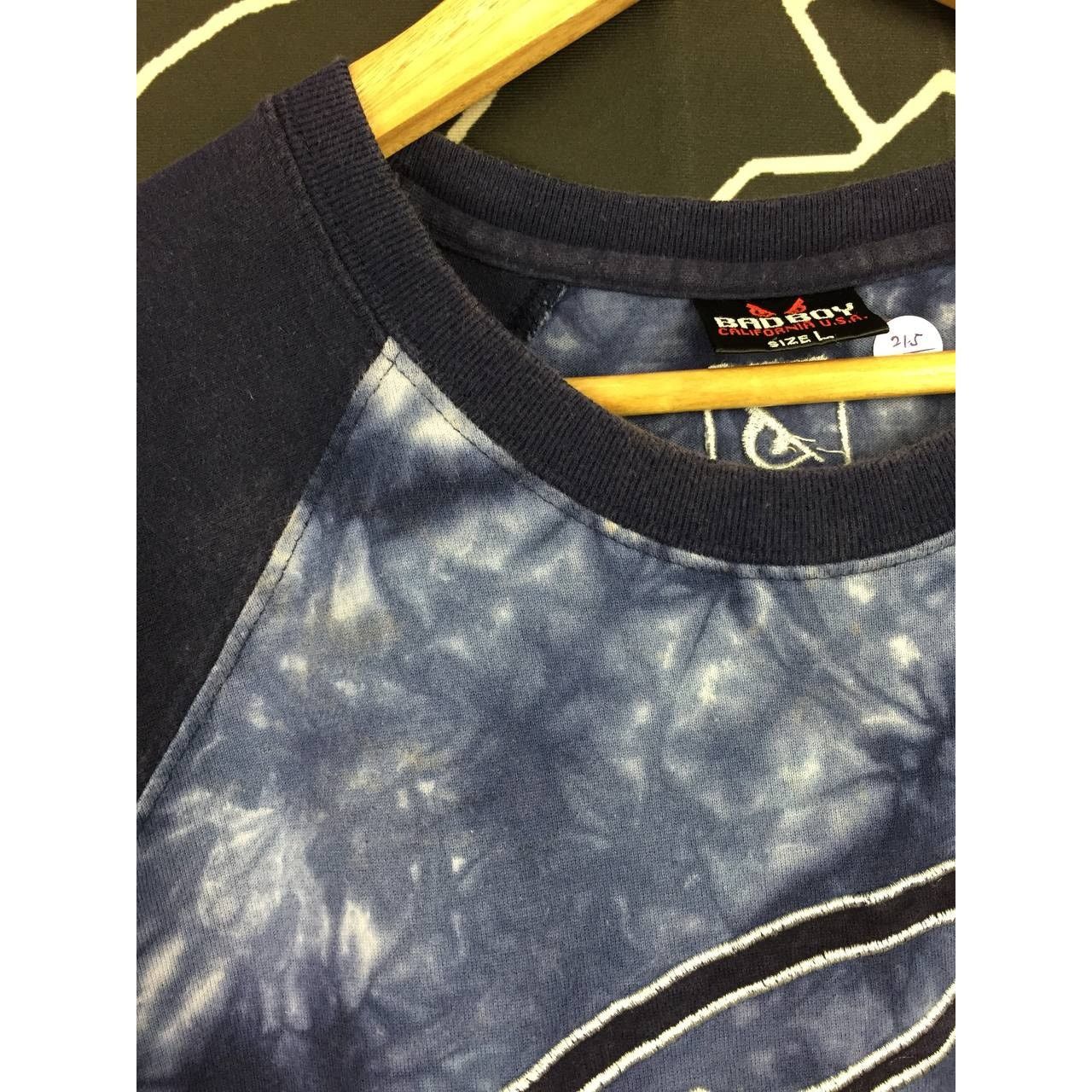 Revenge × Sad Boys × Vintage Vtg Bad Boy California U.S.A Embroidered Logo Tee Size US L / EU 52-54 / 3 - 4 Thumbnail