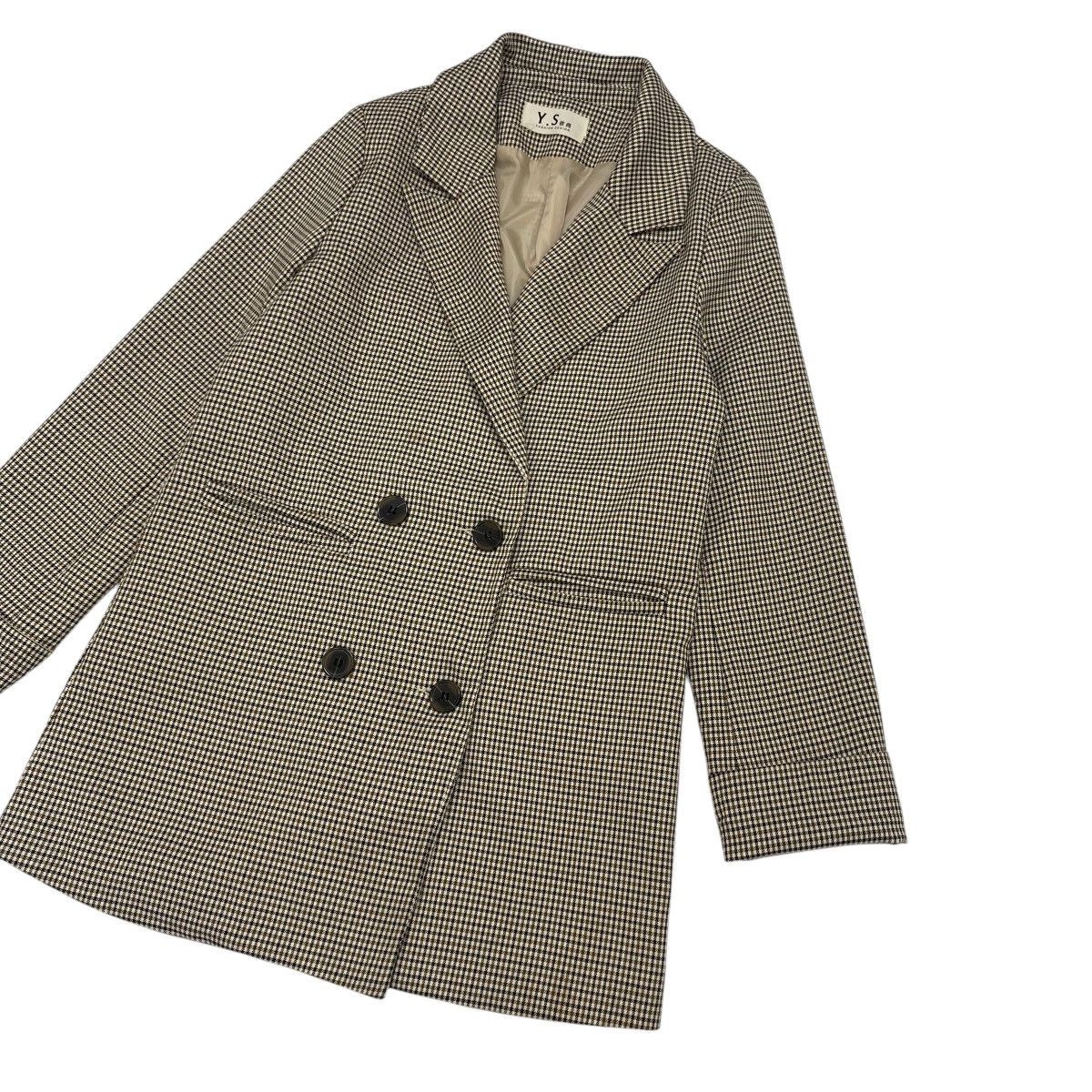 Japanese Brand × Y's × Yohji Yamamoto Y’s Yohji Yamamoto Gingham Jacket Size S / US 4 / IT 40 - 5 Thumbnail