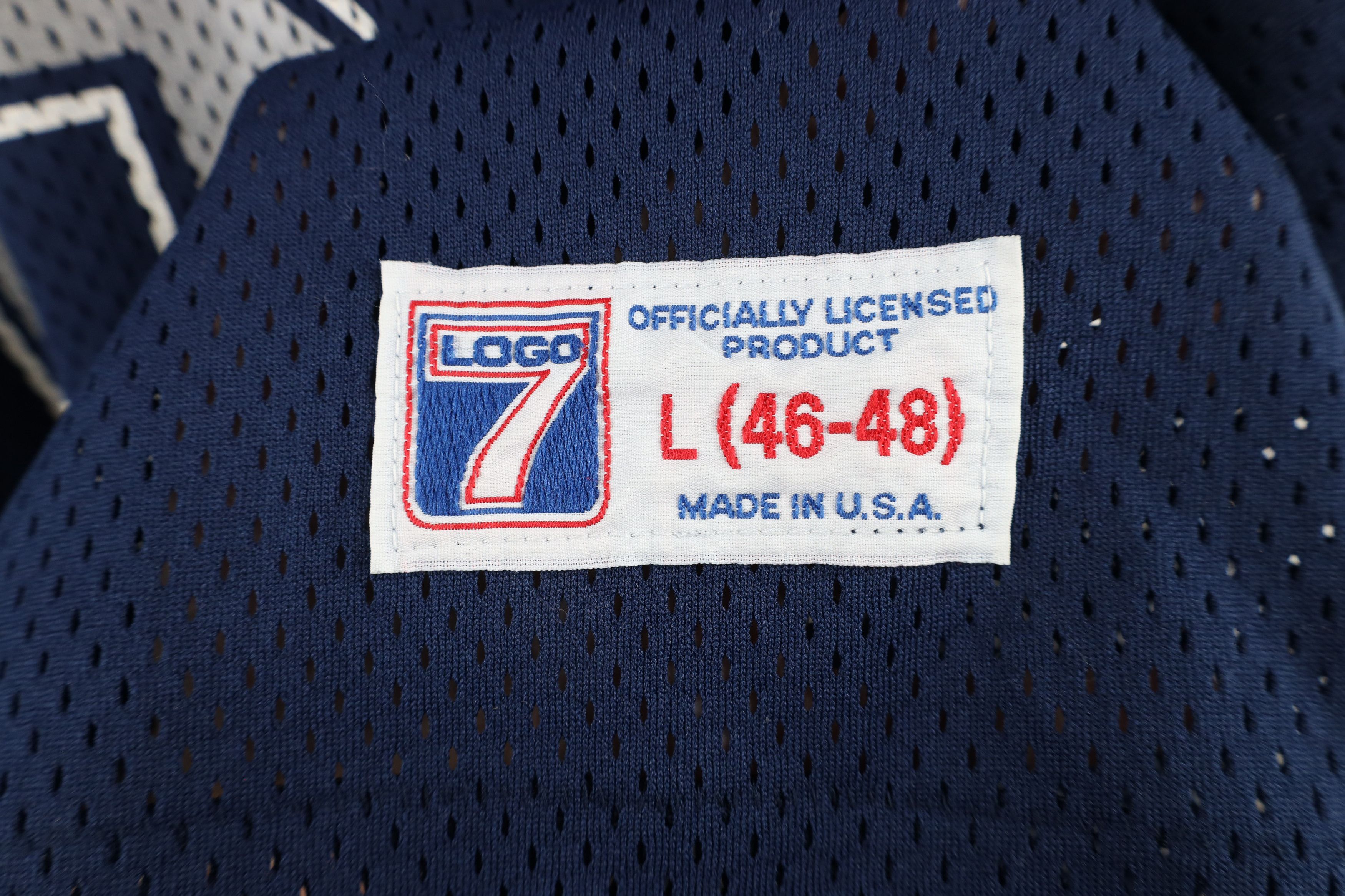 Vintage Vintage 90s Dallas Cowboys Football Jersey Blue USA #8 Size US L / EU 52-54 / 3 - 5 Thumbnail