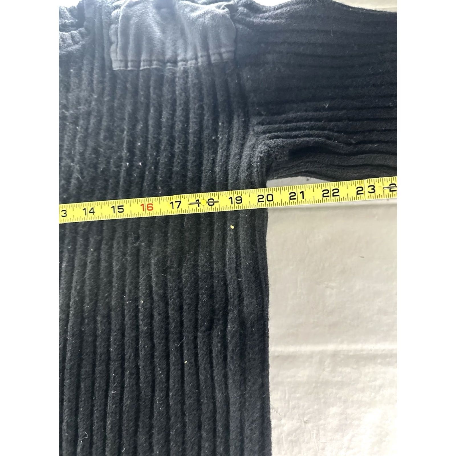 Rothco Rothco Black 100% Wool Ribbed Crew Neck Sweater Mens 52 Elbow & Shoulder Patches Size US M / EU 48-50 / 2 - 6 Thumbnail