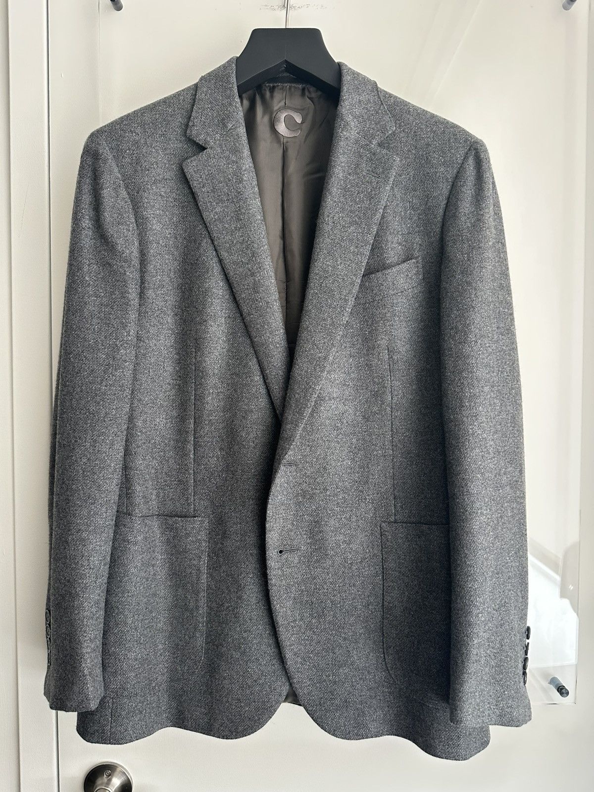 Caruso 100% Cashmere Notch Lapel Blazer Size 42R - 1 Thumbnail