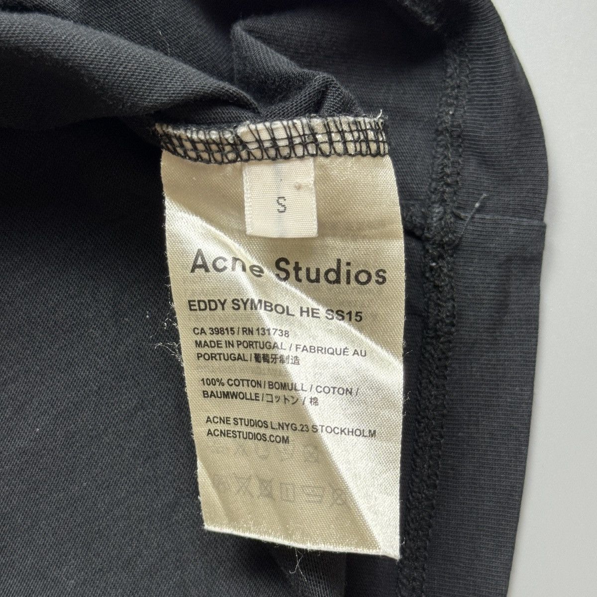 Acne Studios Acne Studios - Heart Paint Boxy Fit Tshirt Size S / US 4 / IT 40 - 8 Thumbnail