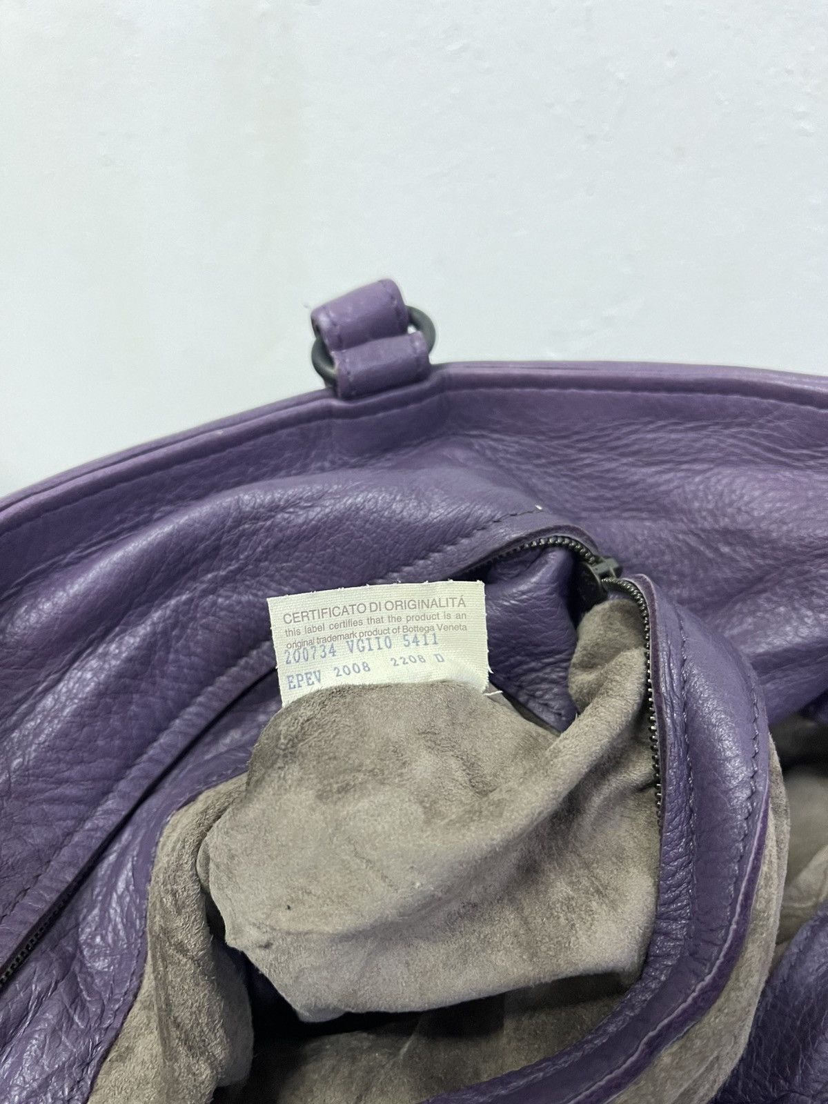 Bottega Veneta Purple Bottega Veneta Soft Nappa leather handbag Size ONE SIZE - 16 Thumbnail