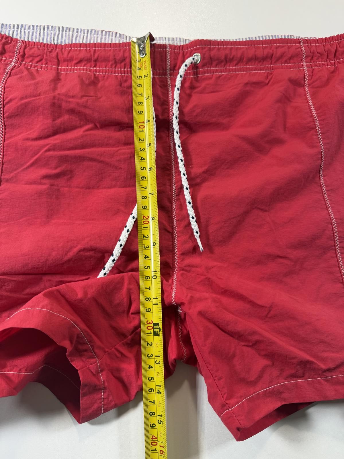 Other Tommy Trunks Red Swim Shorts with Drawstring Waist M Size US 32 / EU 48 - 5 Thumbnail