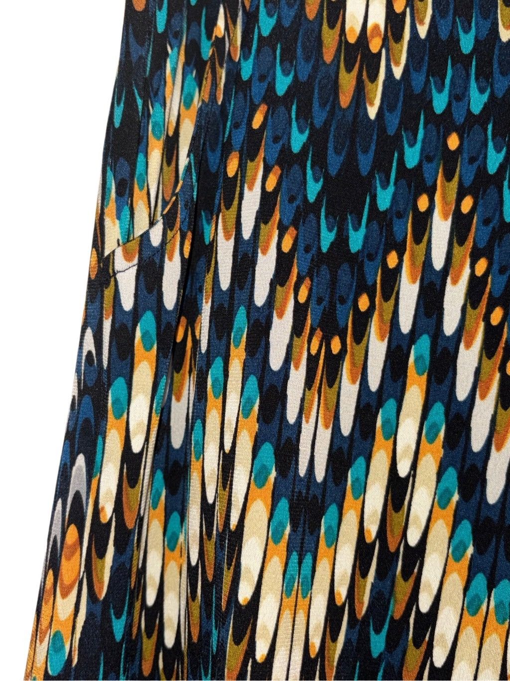Designer Veronica M Wide Leg Print Palazzo Pant Size 27" / US 4 / IT 40 - 10 Thumbnail