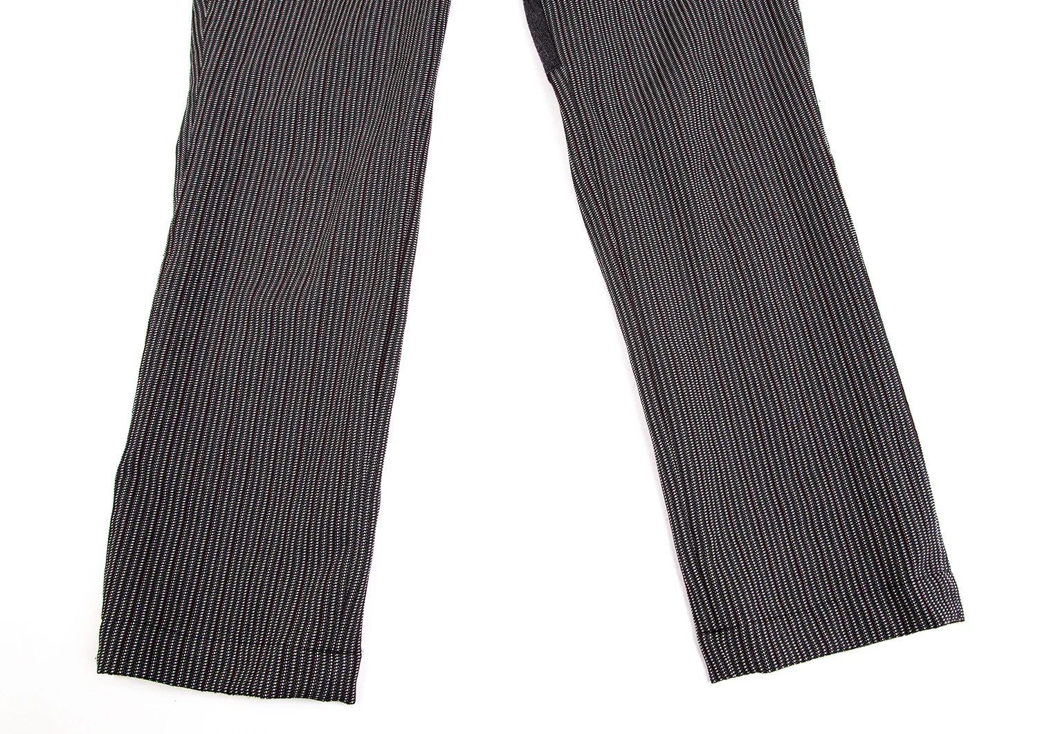 Junya Watanabe Polyester Striped Hip Transition Pants in Black and White Size US 30 / EU 46 - 9 Thumbnail