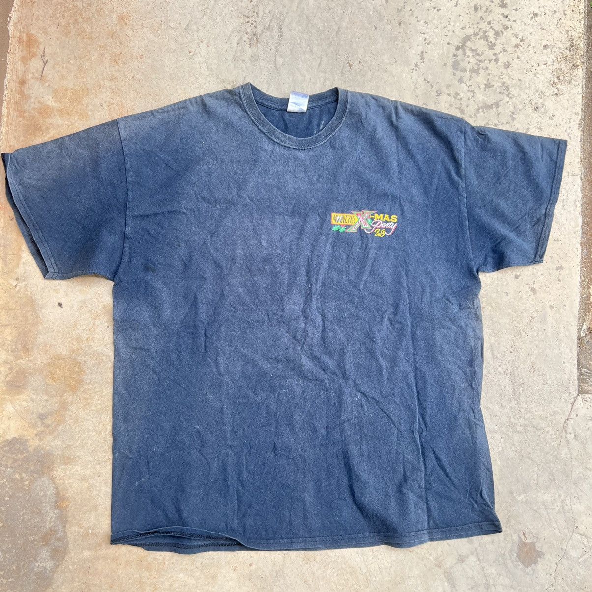 Vintage Vintage Thrashed Racing Mooneyes Drag Oversized Tshirt Size US XXL / EU 58 / 5 - 4 Thumbnail