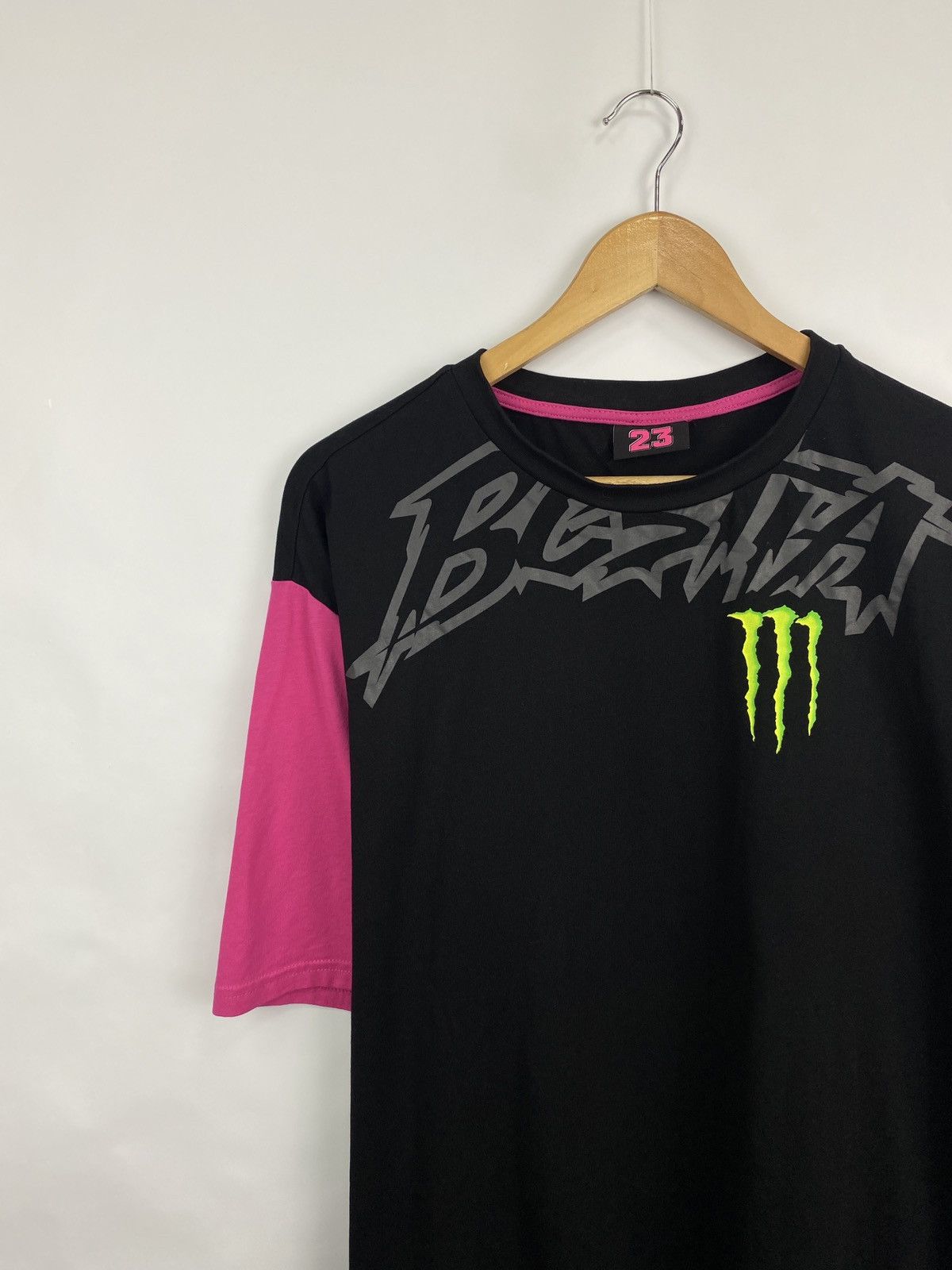 Yamaha Vintage Y2K Monster Energy Enea Bastianini Racing T-Shirt Size US XL / EU 56 / 4 - 4 Thumbnail