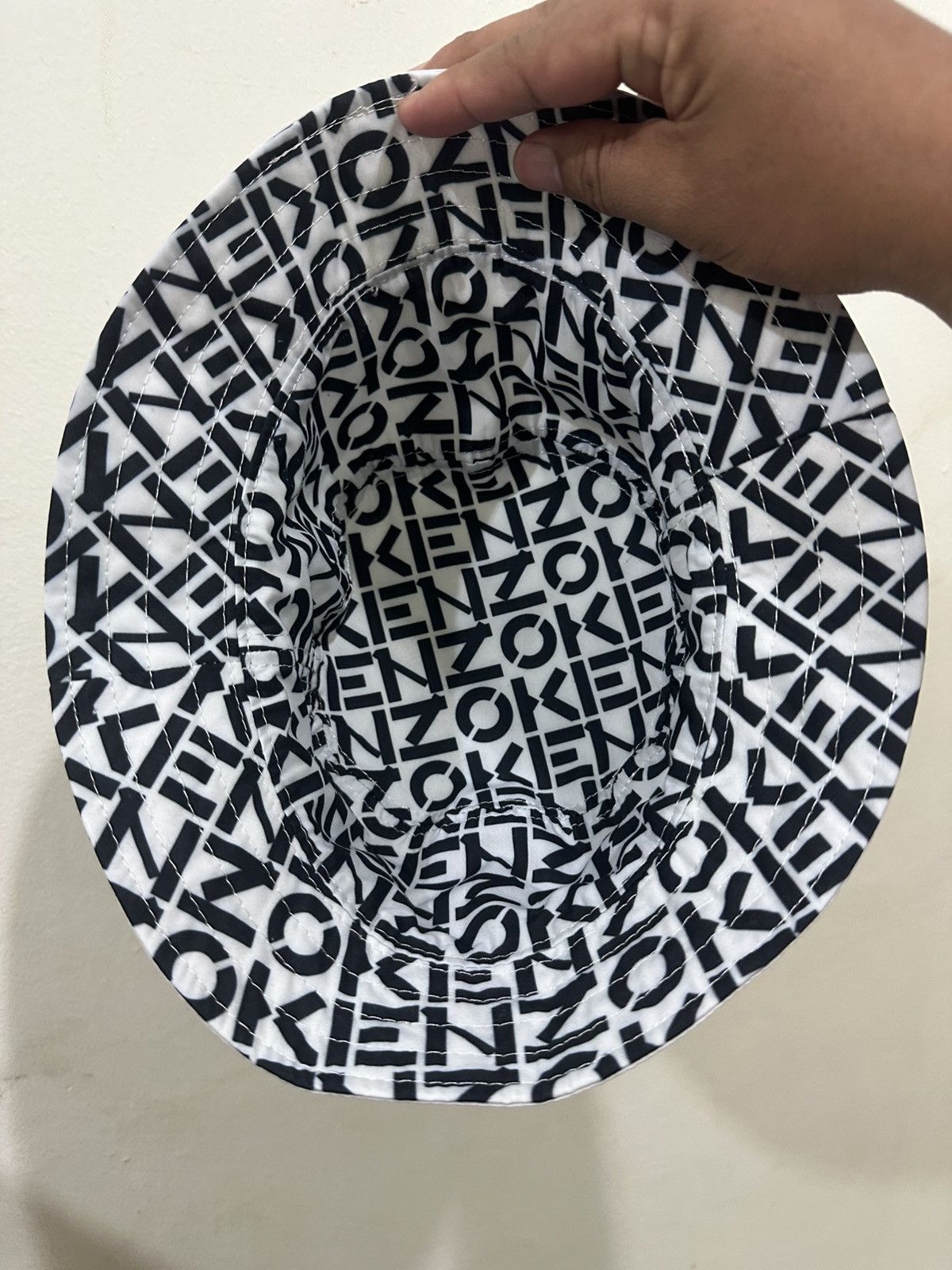 Kenzo Kenzo Reversible Monogram Bucket Hat Size ONE SIZE - 10 Thumbnail
